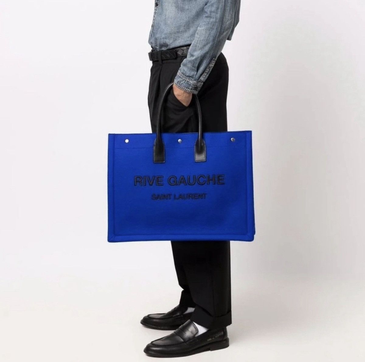 Saint Laurent Paris SAINT LAURENT Rive Gauche Tote Size ONE SIZE - 10 Thumbnail