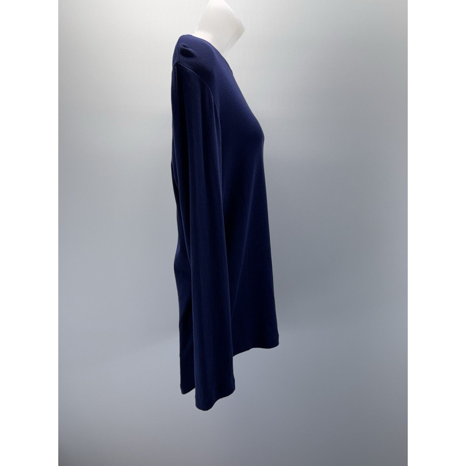 Chicos Chico's Navy Blue Pullover Sweater Women’s Size 2 L Size L / US 10 / IT 46 - 3 Thumbnail