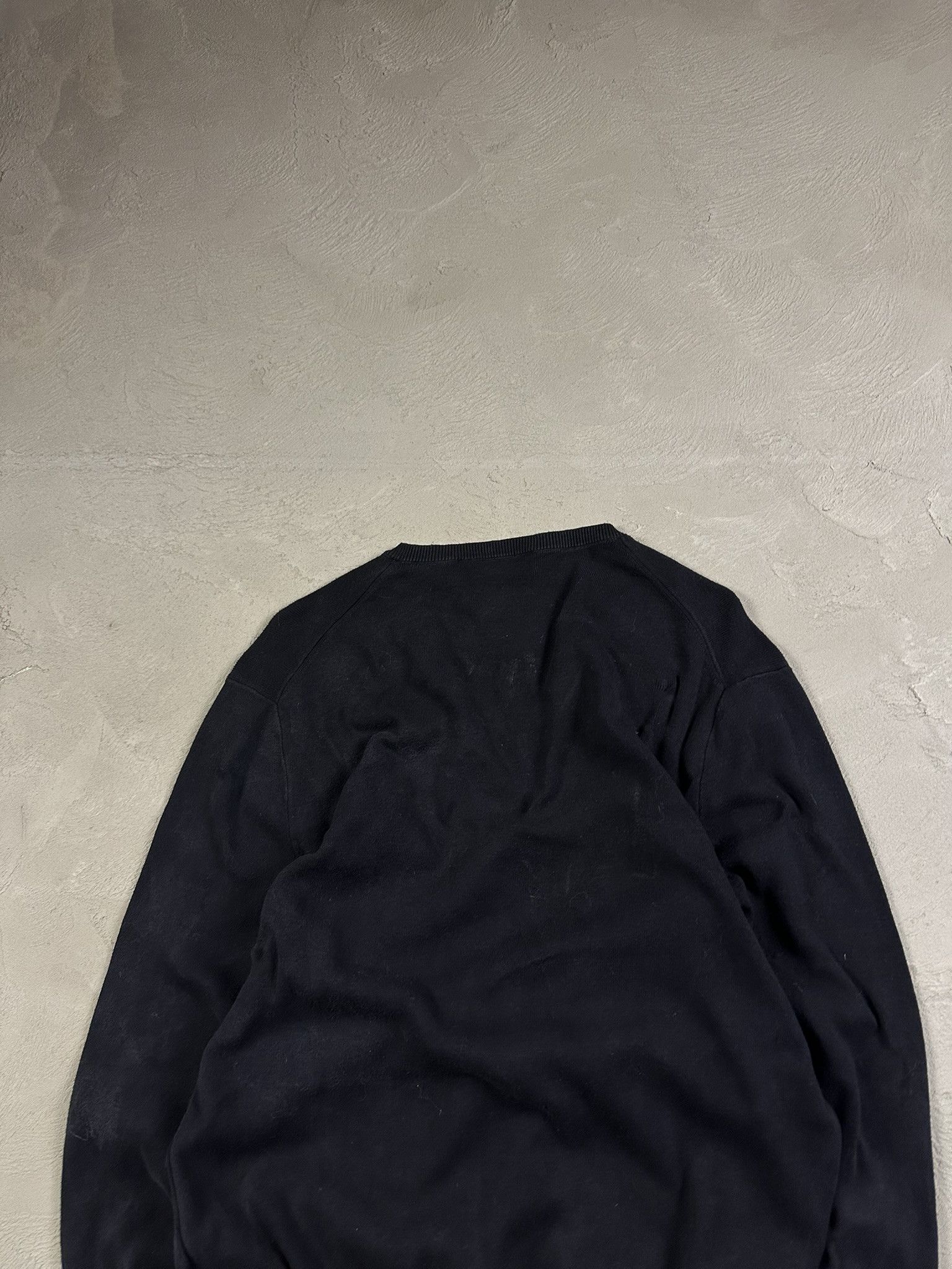 Polo Ralph Lauren Polo Ralph Lauren Logo Cotton V-neck Boxy Sweater Size US L / EU 52-54 / 3 - 12 Thumbnail