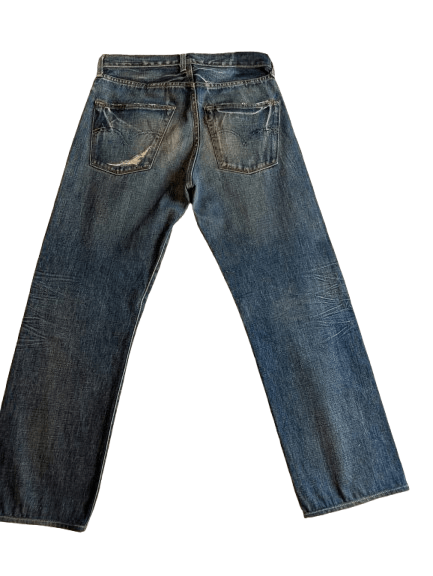Levi's × Levi's Vintage Clothing LEVI'S VINTAGE CLOTHING DISTRESSED PROCESS JEANS Size US 32 / EU 48 - 23 Thumbnail