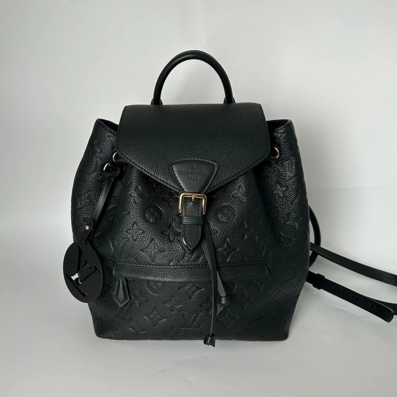 Louis Vuitton Louis Vuitton Black Monogram Small Backpack Size ONE SIZE - 1 Thumbnail