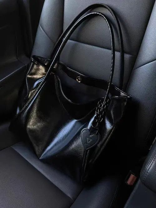 Japanese Brand × Vintage Black large capacity shoulder bag Size ONE SIZE - 2 Thumbnail