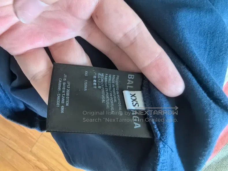 Balenciaga Balenciaga Marathon logo short-sleeve T-shirt, size XXS Size US XXS / EU 40 - 4 Thumbnail
