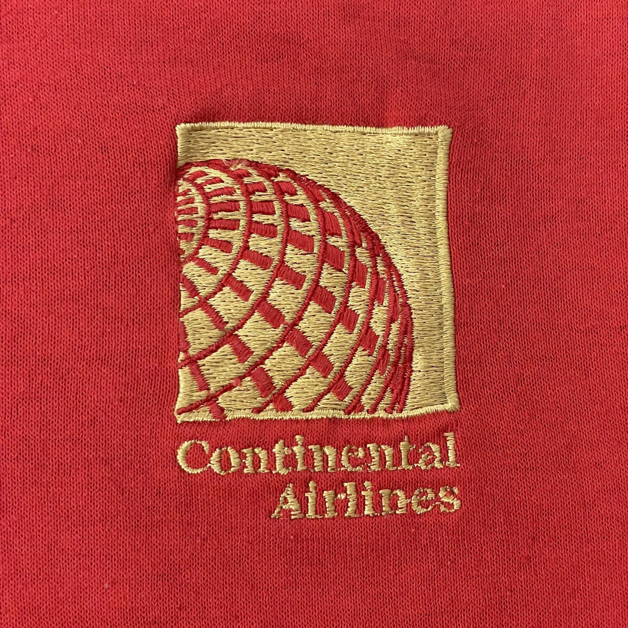 Other Vtg Uniform Polo CONTINENTAL AIRLINES Employee Shirt Size US XL / EU 56 / 4 - 6 Thumbnail