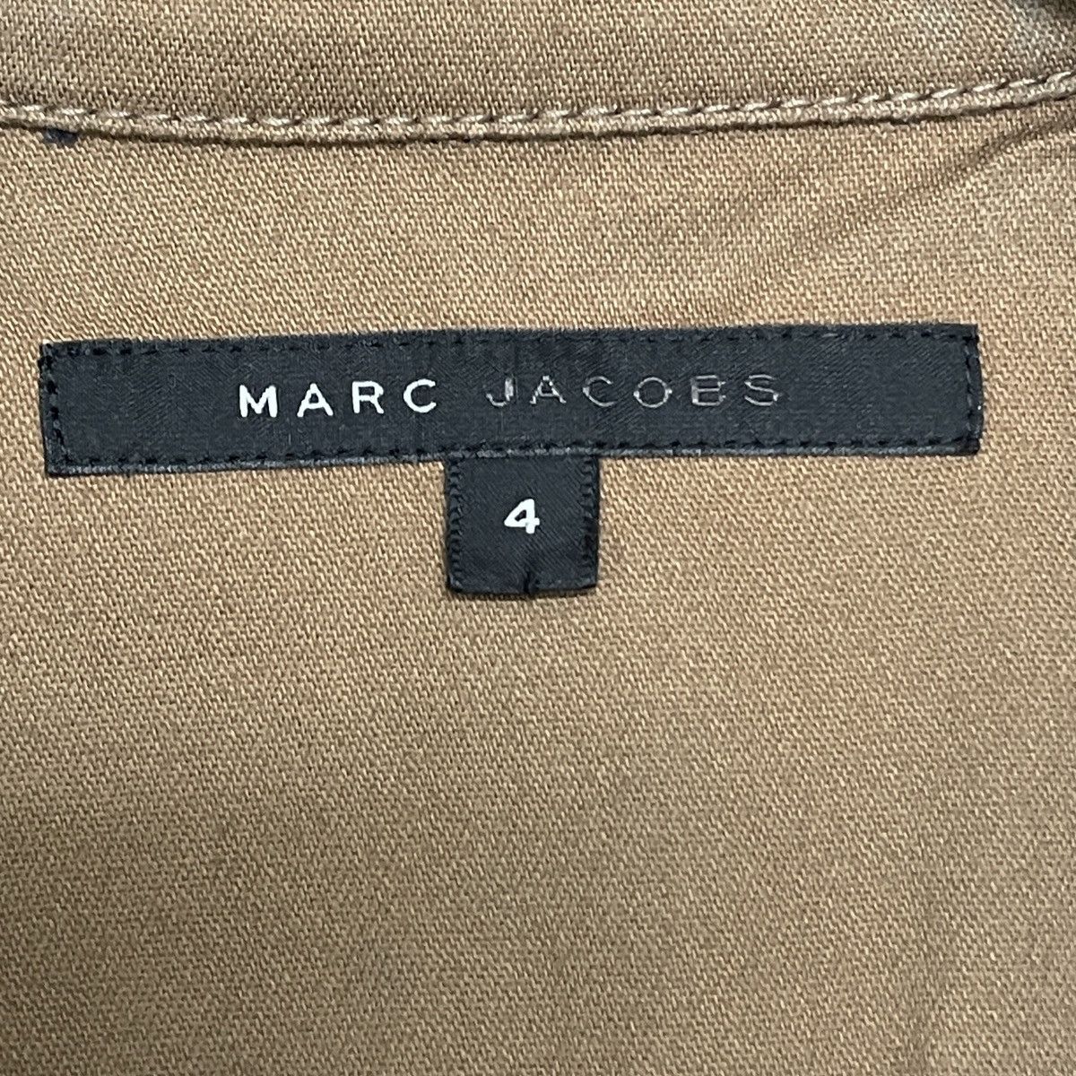 Marc Jacobs Marc Jacobs Y2k Khaki Utility Military Style Blazer Jacket Size XS / US 0-2 / IT 36-38 - 19 Thumbnail