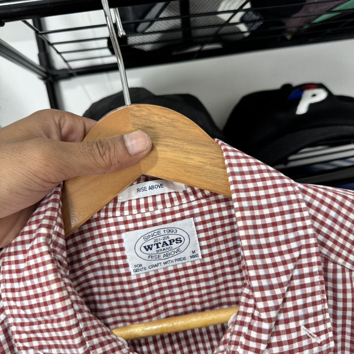Wtaps WTAPS RISE ABOVE GINGHAM BUTTON UPS SHIRT Size US M / EU 48-50 / 2 - 3 Thumbnail