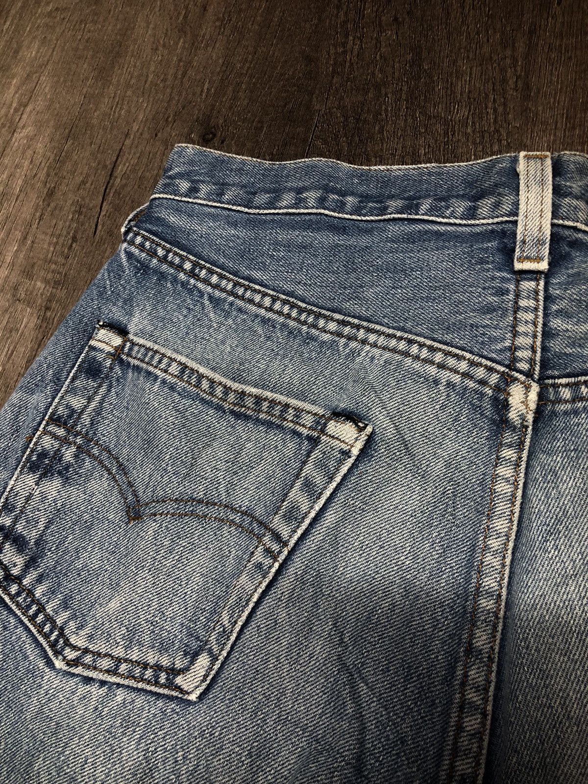 Levi's × Levi's Vintage Clothing Vintage Levi's button stamp 524 Rindem Selvedge Jeans Size US 30 / EU 46 - 9 Thumbnail