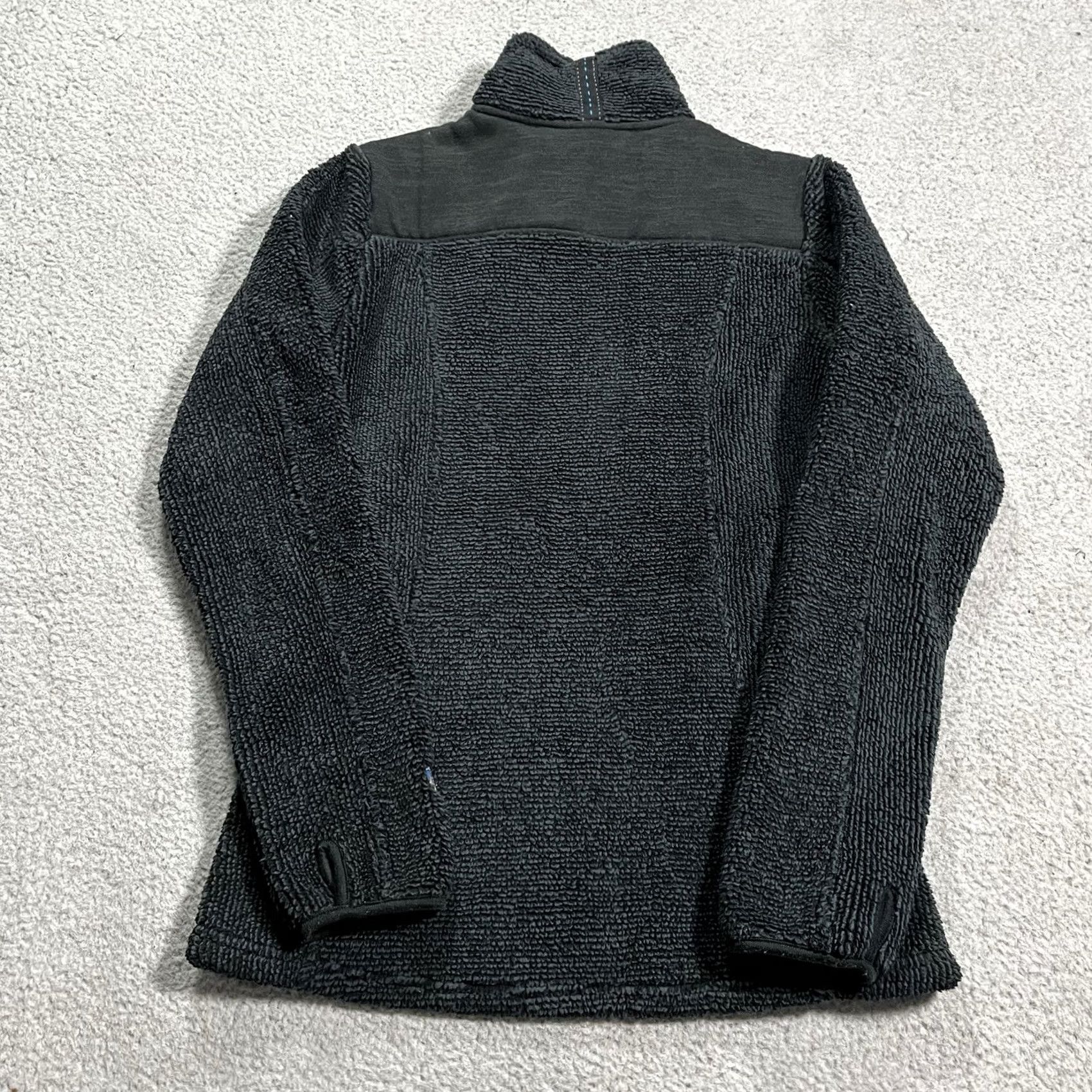 Vintage Kuhl Pullover Shirt Womens S Gray 1/4 Zip Fleece Outdoor Thumbholes Sherpa Logo Embroidered Zipper Size S / US 4 / IT 40 - 4 Thumbnail