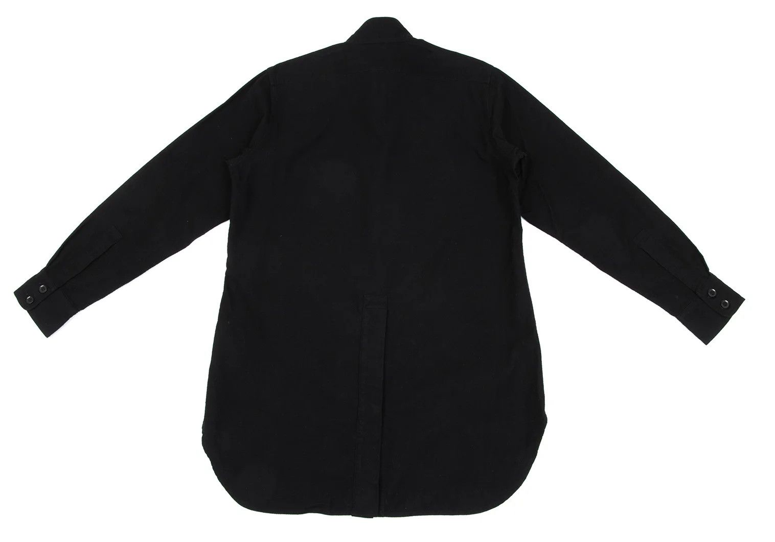 Jean Paul Gaultier Cotton Back Long Shirt in Black, Size 3 Size US L / EU 52-54 / 3 - 11 Thumbnail