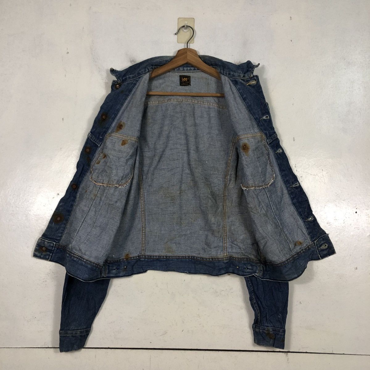 Lee Vintage Trucker Denim Jacket Lee Made in Usa Size US M / EU 48-50 / 2 - 17 Thumbnail