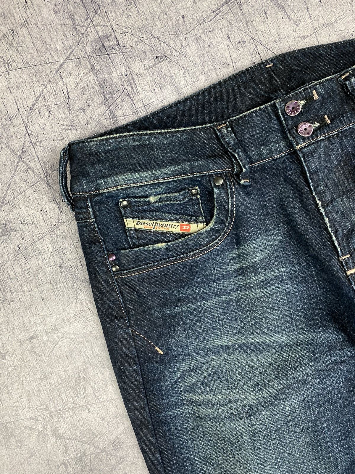 Diesel × Vintage Vintage Y2K Diesel Denim Jeans Size W32 Size 32" / US 10 / IT 46 - 10 Thumbnail