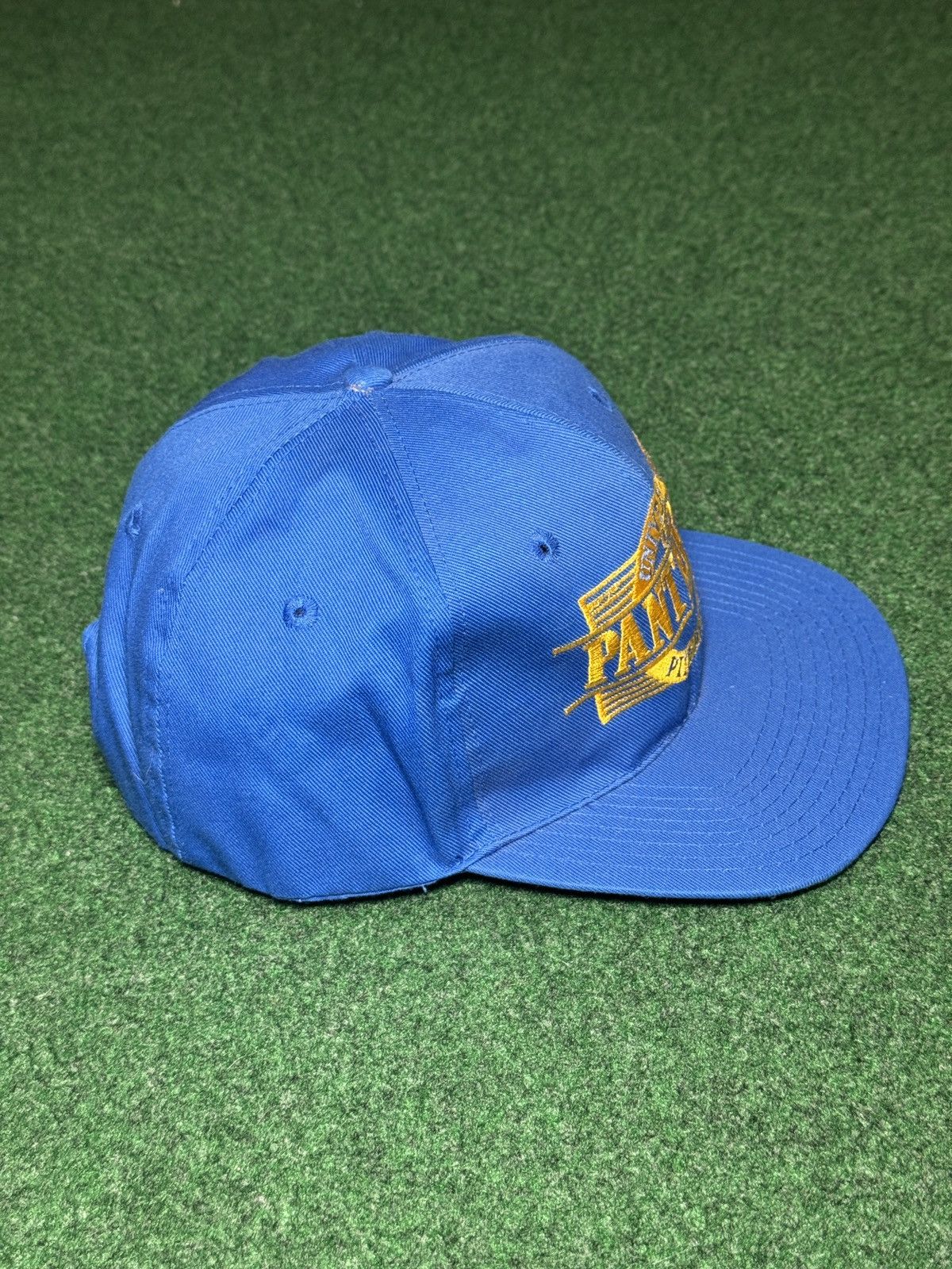 Vintage University Of Pittsburgh Pitt Panthers 90s Snapback Cap Hat Size ONE SIZE - 2 Thumbnail