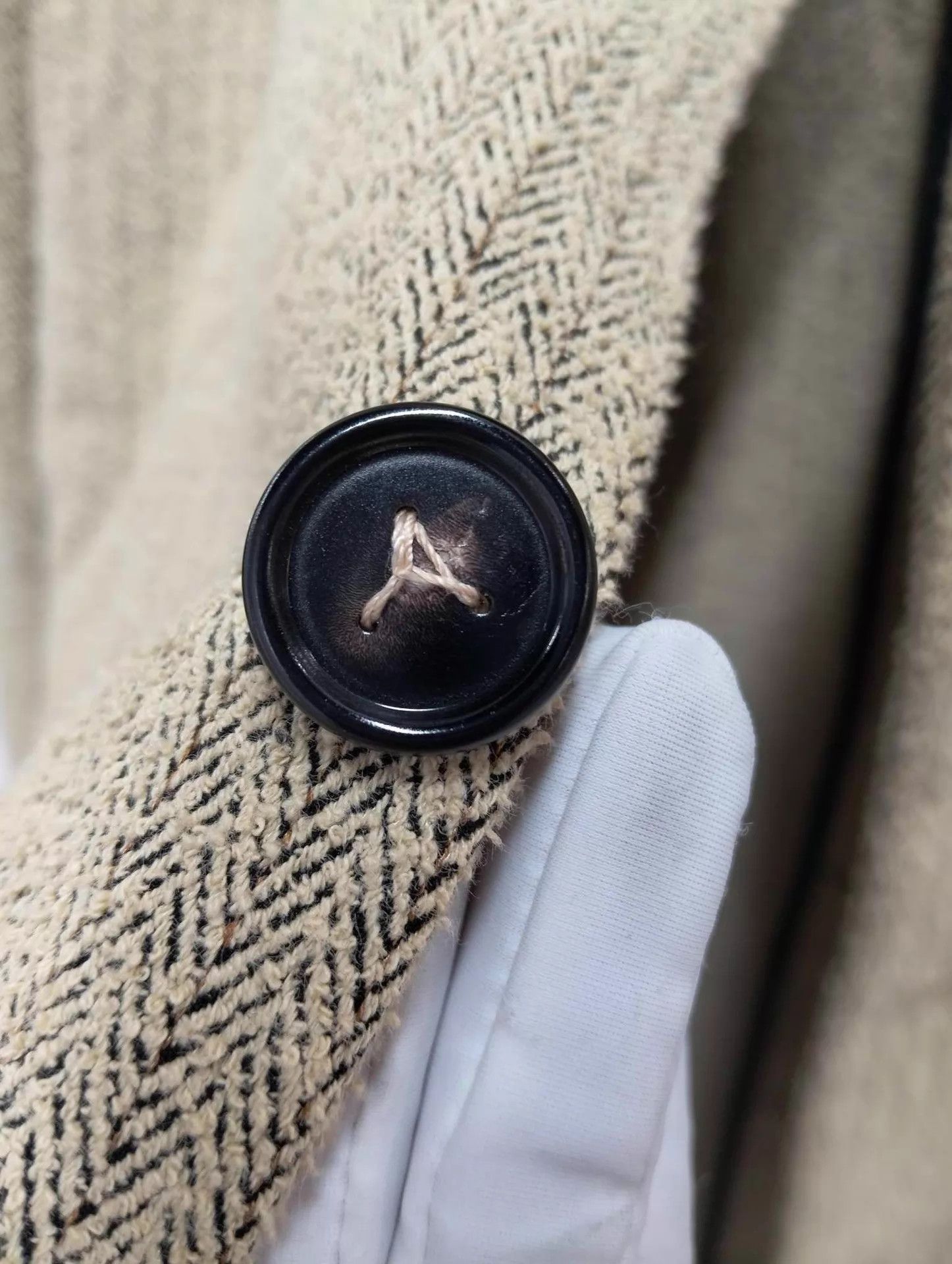 Bottega Veneta BV Khaki Chest Pocket Blazer 52 Size 52R - 5 Thumbnail