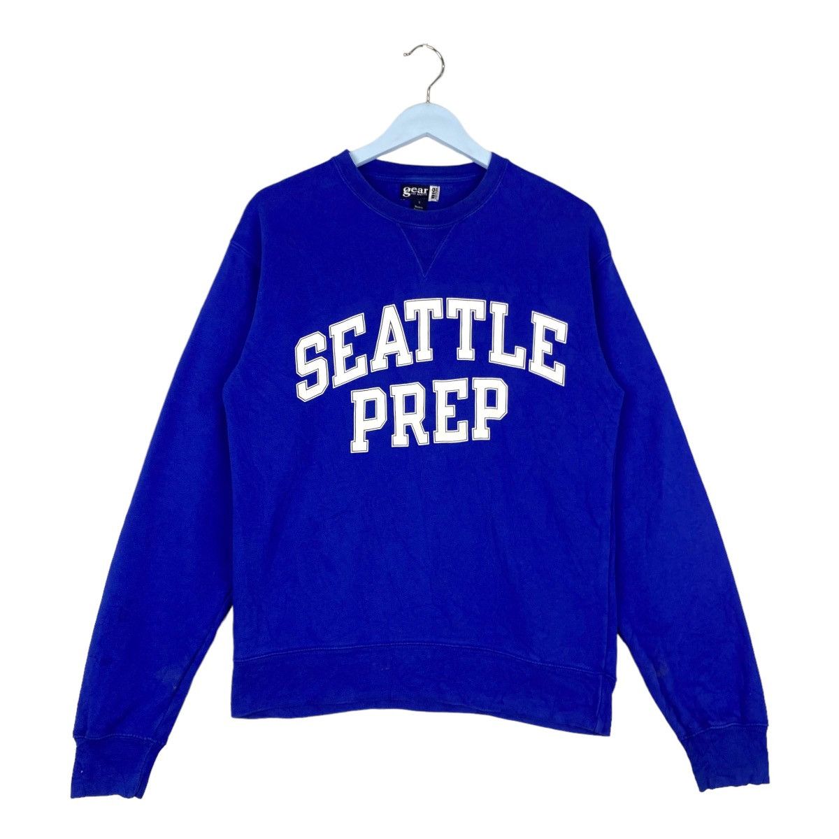 Vintage Vintage Seattle Preparatory School Printed Crewneck Size US S / EU 44-46 / 1 - 1 Thumbnail