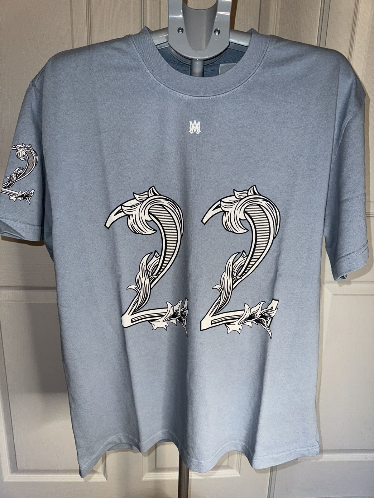 Amiri Amiri Blue 22 Tee Size US L / EU 52-54 / 3 - 1 Thumbnail