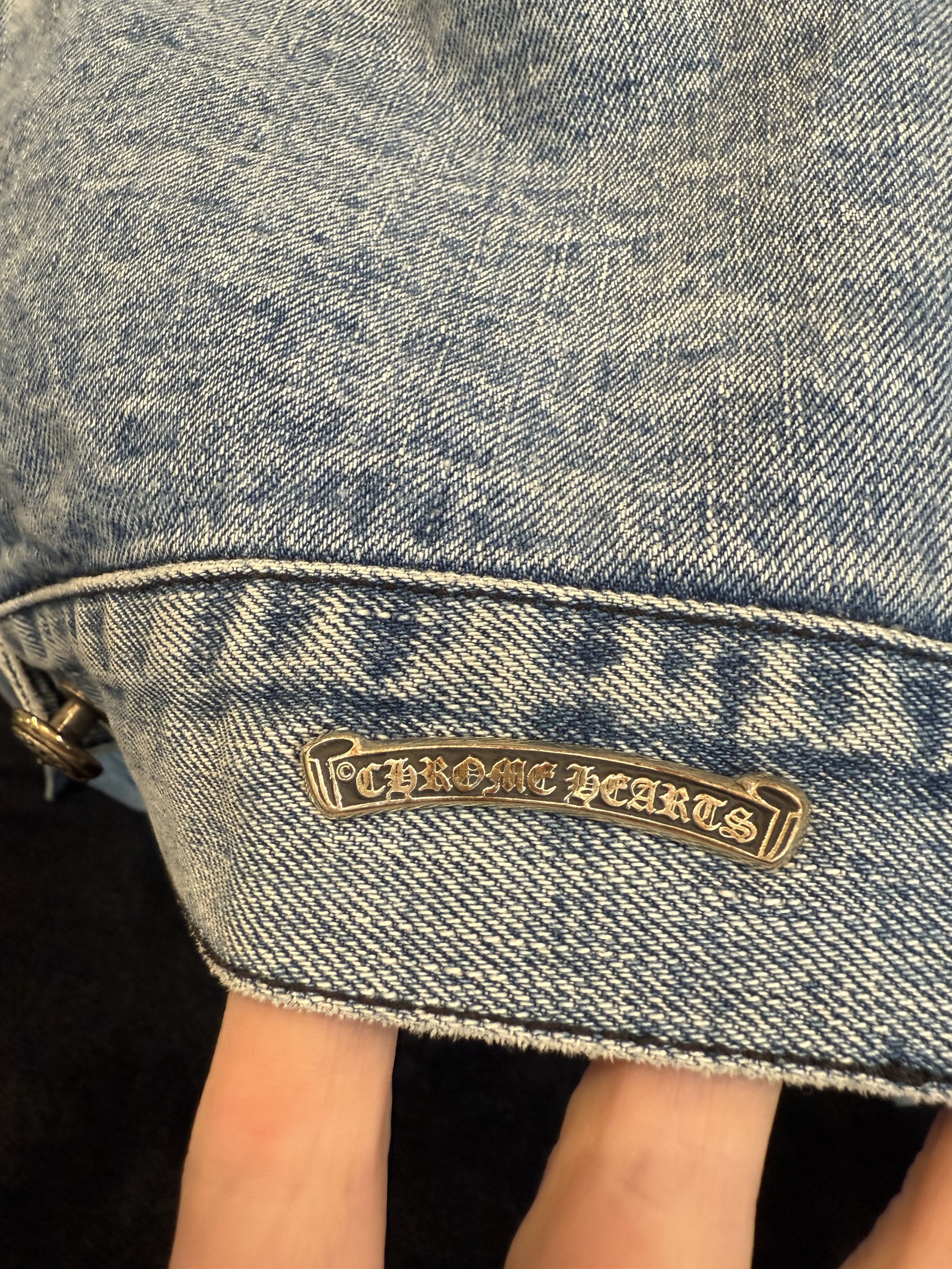 Chrome Hearts chrome hearts patch work cropped denim Size M / US 6-8 / IT 42-44 - 4 Thumbnail