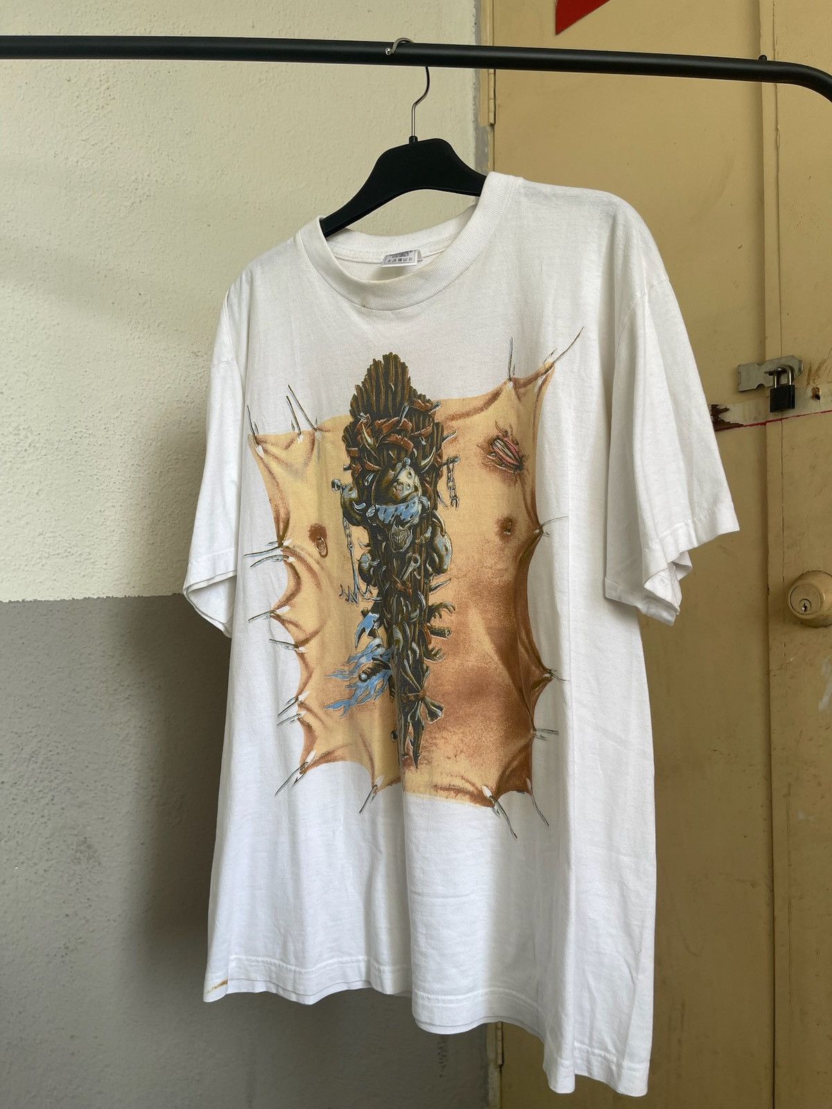 Band Tees × Vintage Vintage 1995 Megadeth Youthanasia T shirt Size US L / EU 52-54 / 3 - 1 Thumbnail