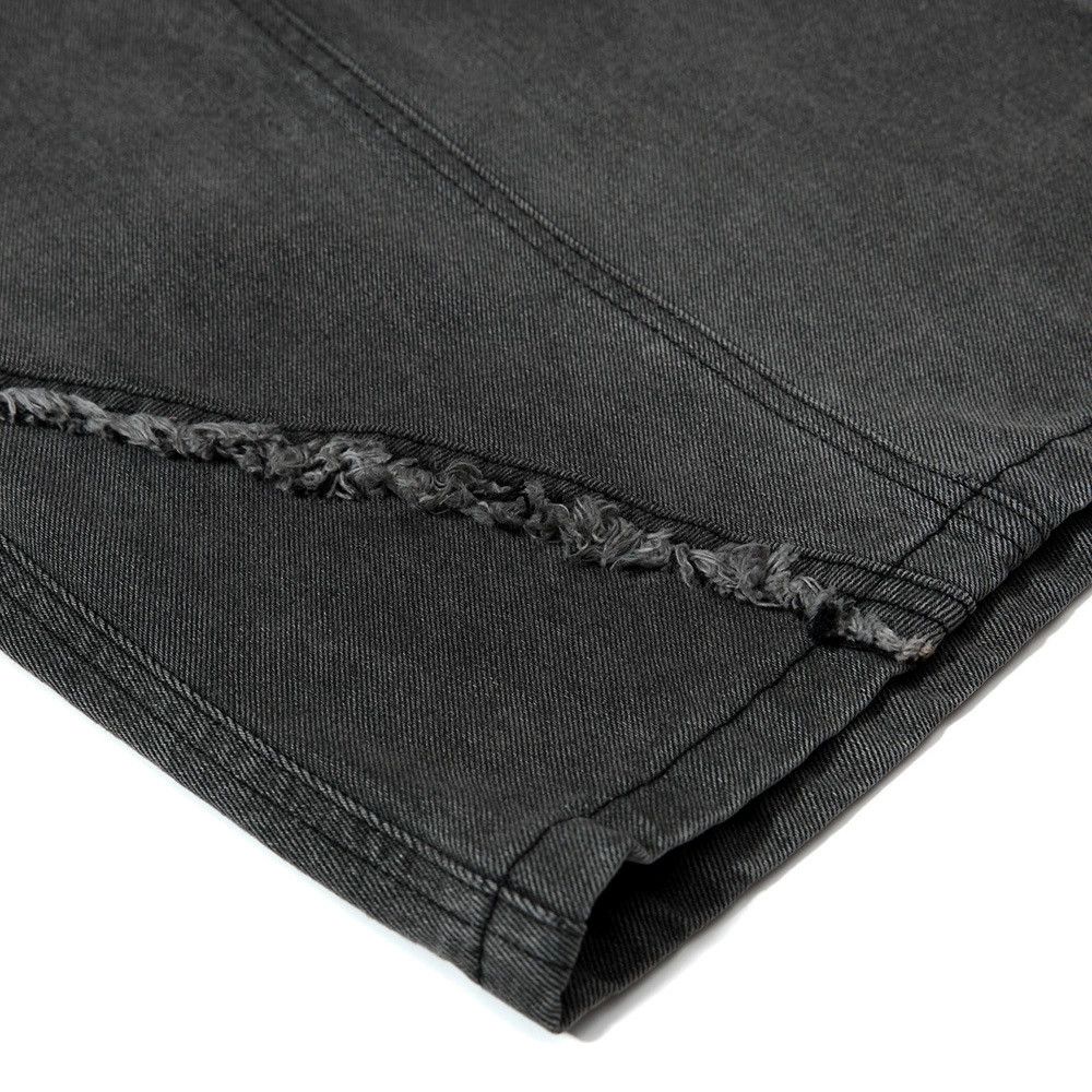 Vintage Men's patchwork raw edge workwear washed distressed jeans Size US 32 / EU 48 - 6 Thumbnail