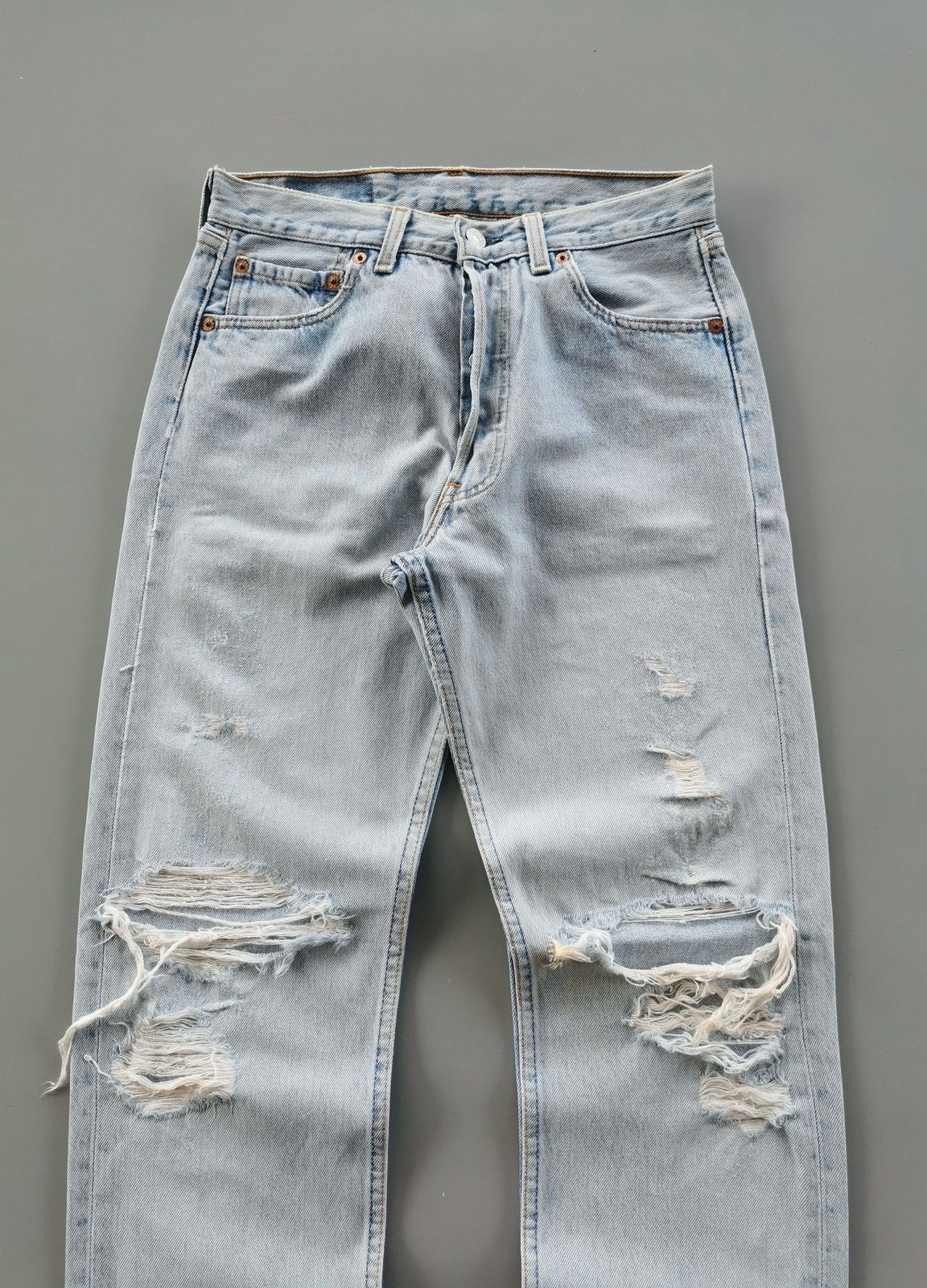 Levi's × Who Decides War Vintage Levis 501 Size 29 x 40.5 Size US 29 - 3 Thumbnail
