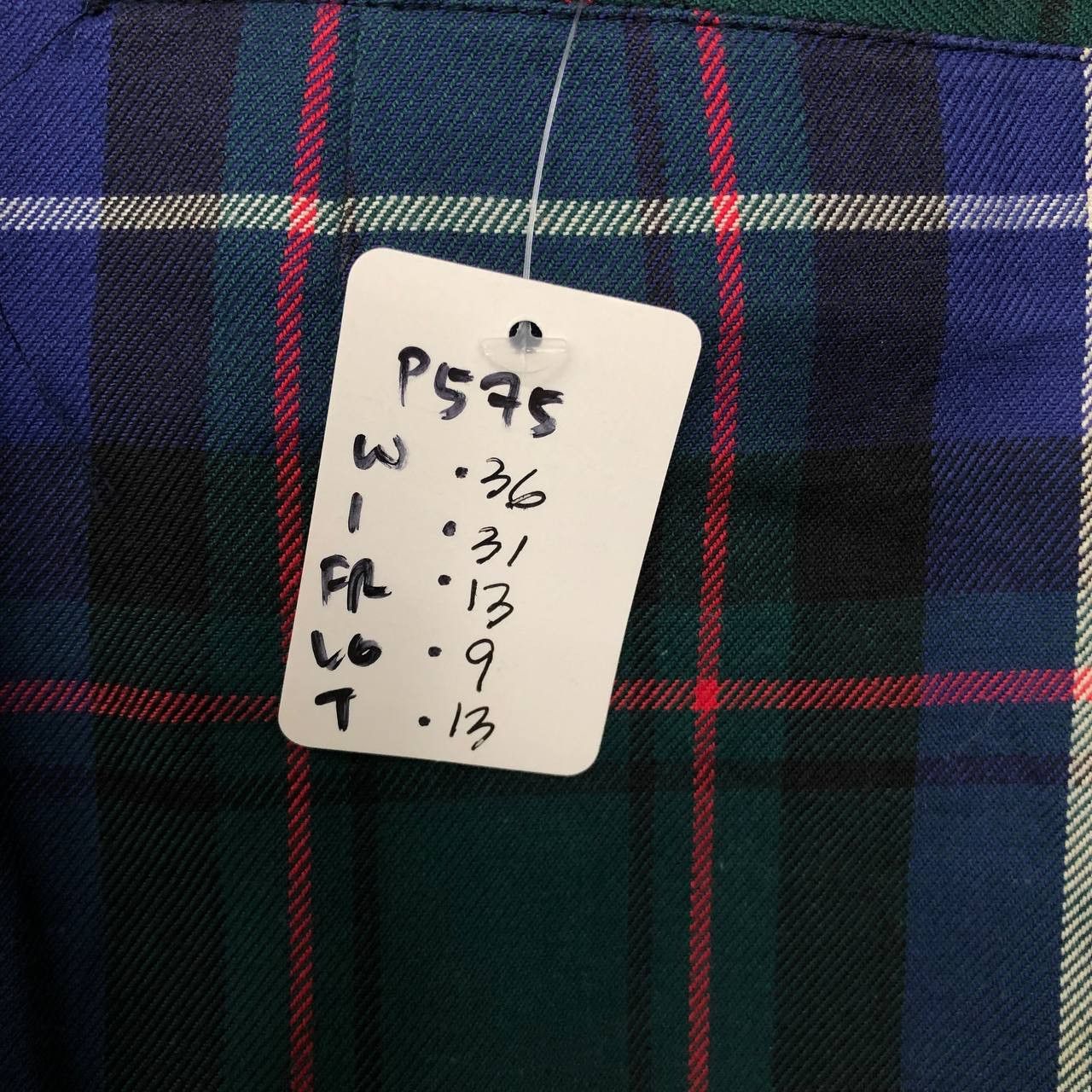 Japanese Brand P575 VTG JAPAN TARTAN GOLF PANTS Size US 36 / EU 52 - 8 Thumbnail