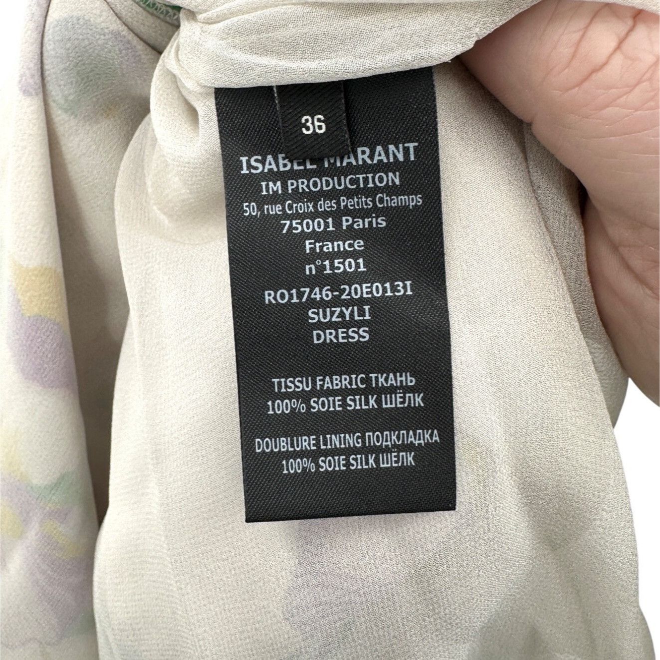 Isabel Marant Isabel Marant Suzyli Twist Front Cross-Back Mini Dress FR36 Size S / US 4 / IT 40 - 13 Thumbnail