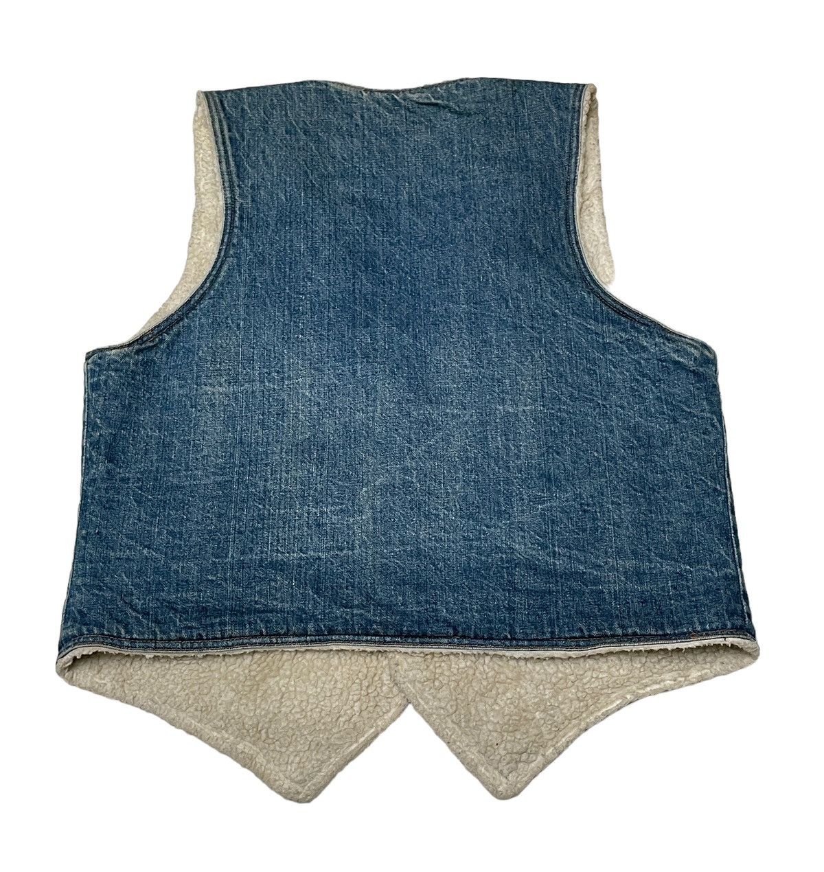 Levi's Vintage Brand Levis Orange Tag Denim Vest 1970s Size US L / EU 52-54 / 3 - 2 Thumbnail