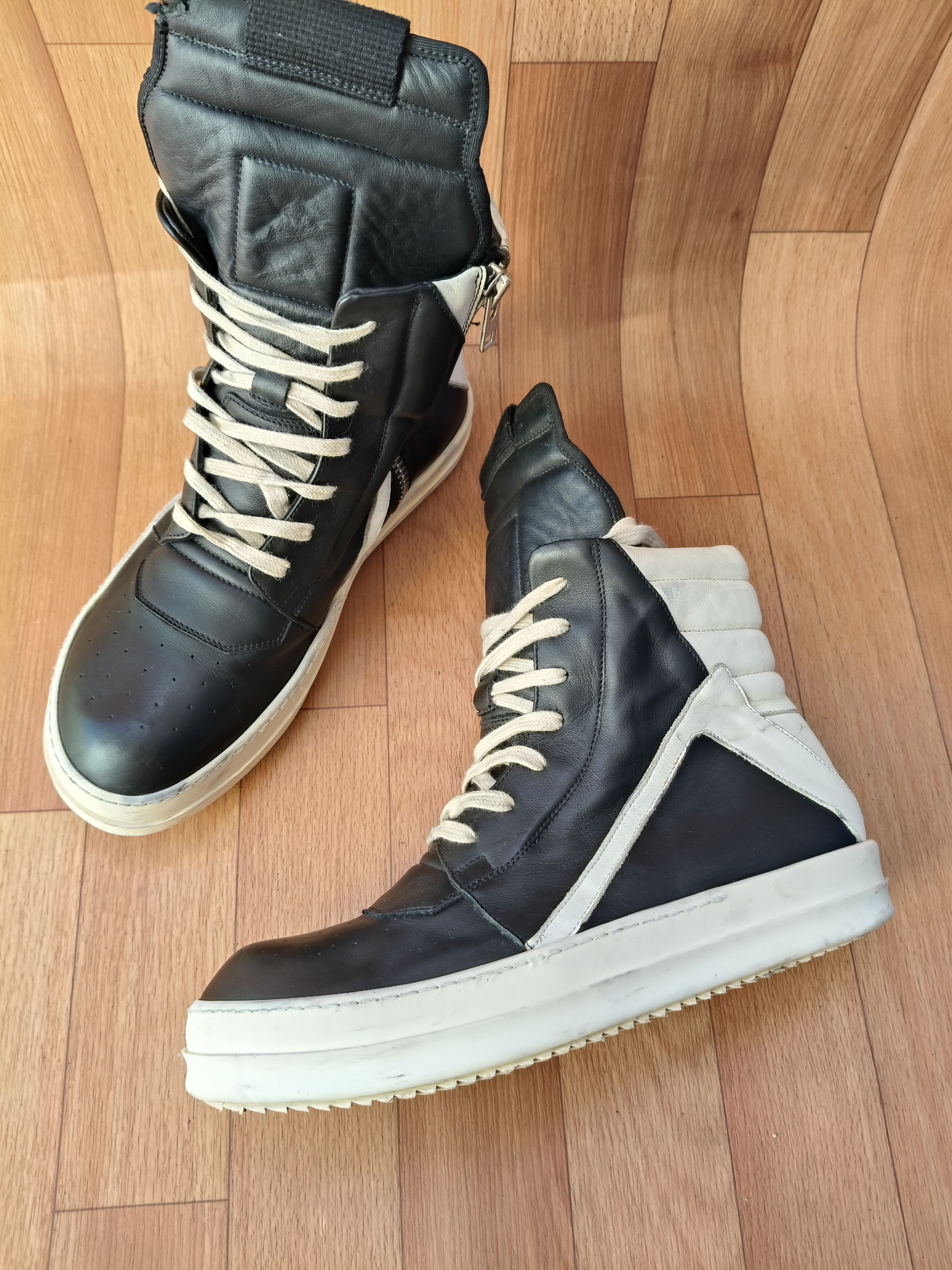 Rick Owens 🕷️💥 2012 mainline pink code Geobasket Size US 9 / EU 42 - 10 Thumbnail