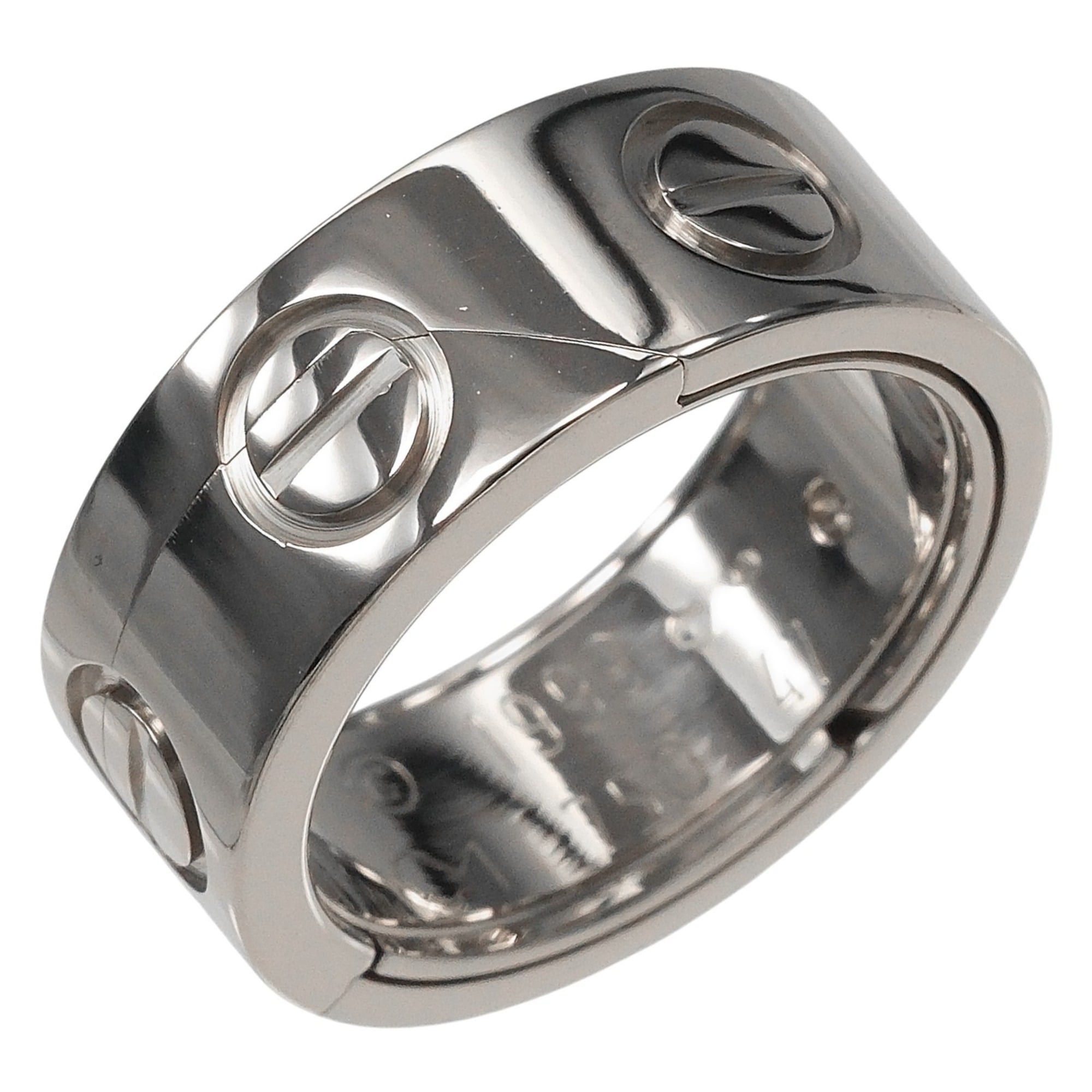 Cartier Cartier Astro Love Ring, Size 7, 18K White Gold, Approx. 11.6g Size ONE SIZE - 1 Thumbnail