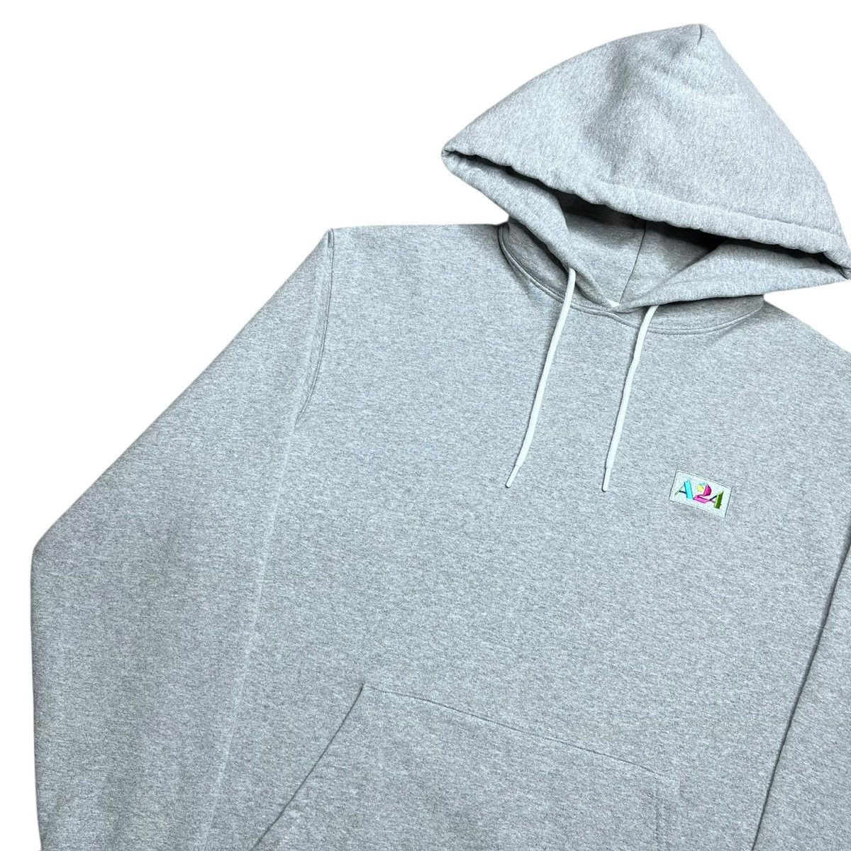 A24 A24 Movies Grey Embroidered Patch Pullover Hoodie Sz L Size US L / EU 52-54 / 3 - 17 Thumbnail