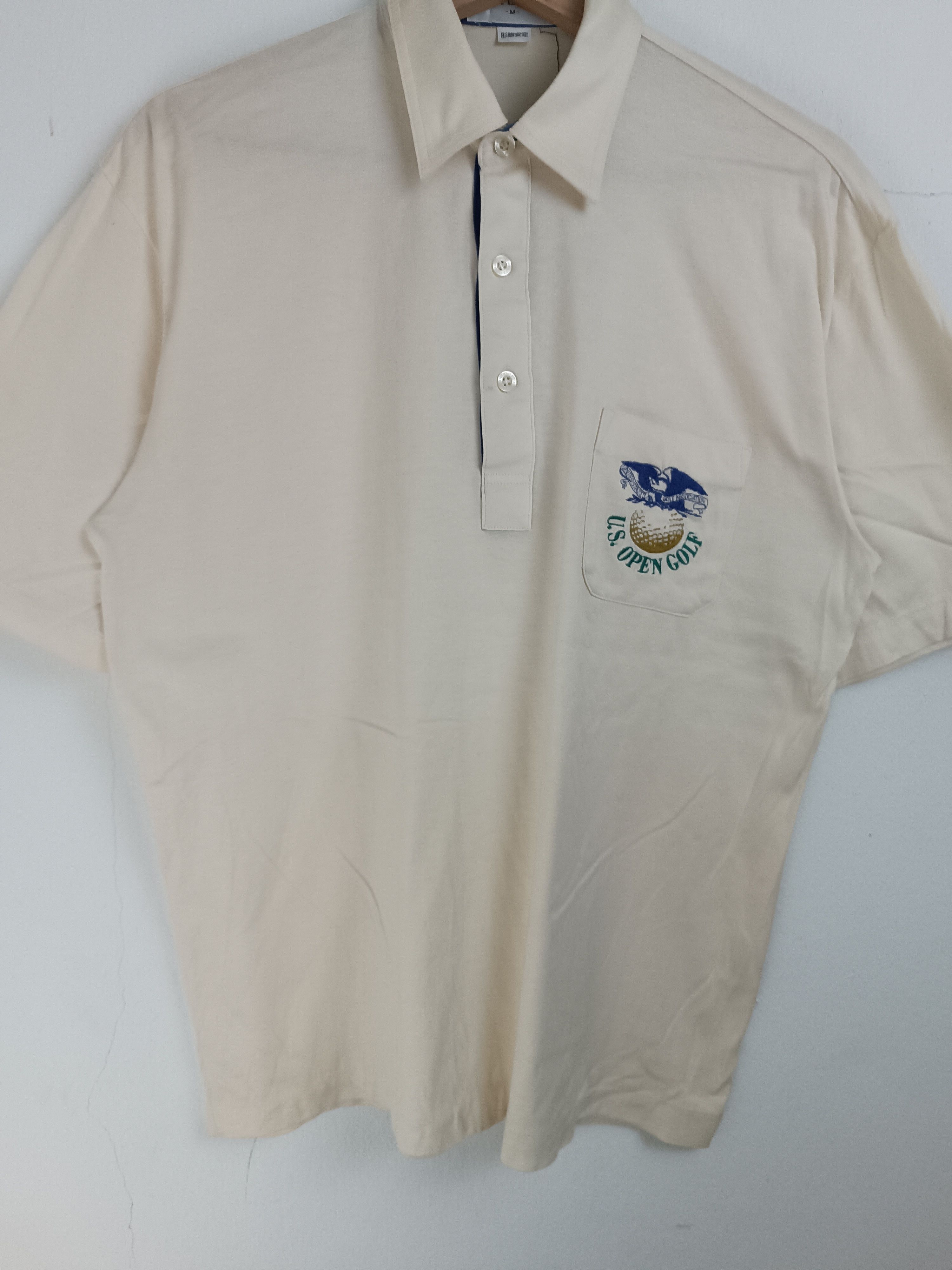 Vintage VINTAGE 90'S US OPEN GOLF POLO RETRO STYLE VERY RARE Size US M / EU 48-50 / 2 - 6 Thumbnail