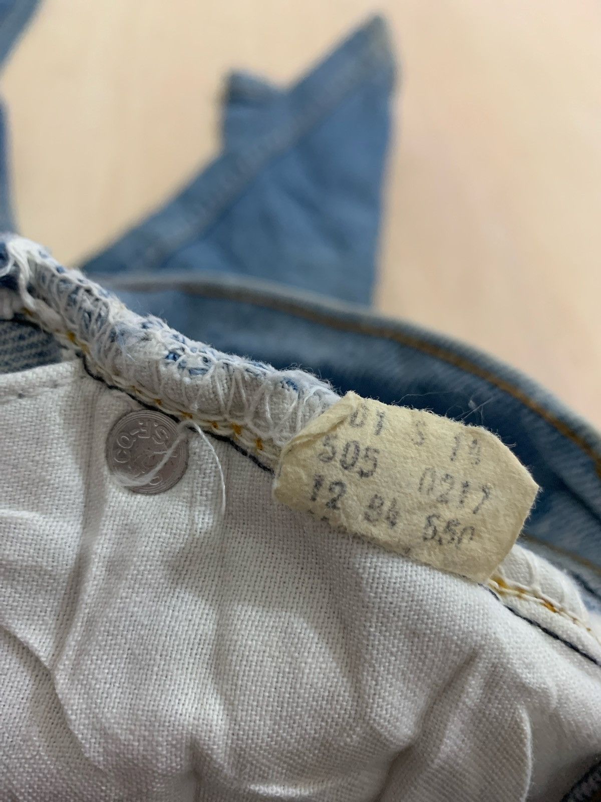 Japanese Brand × Levi's × Vintage Vintage Levis Selvedge Denim Jeans Size US 29 - 8 Thumbnail