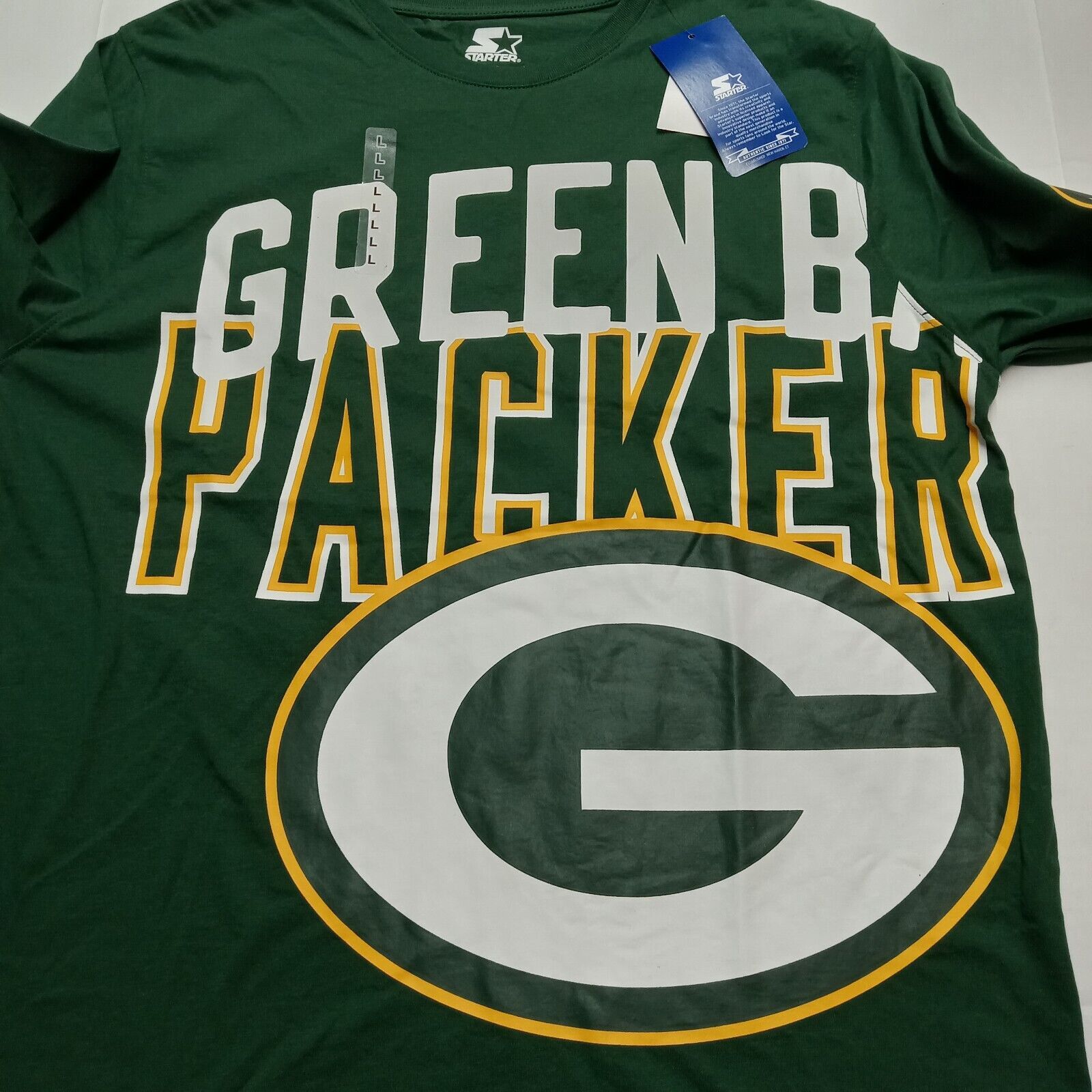 Starter STARTER Green Bay Packers Graphic T-Shirt Men's L Green Tee Size US L / EU 52-54 / 3 - 5 Thumbnail