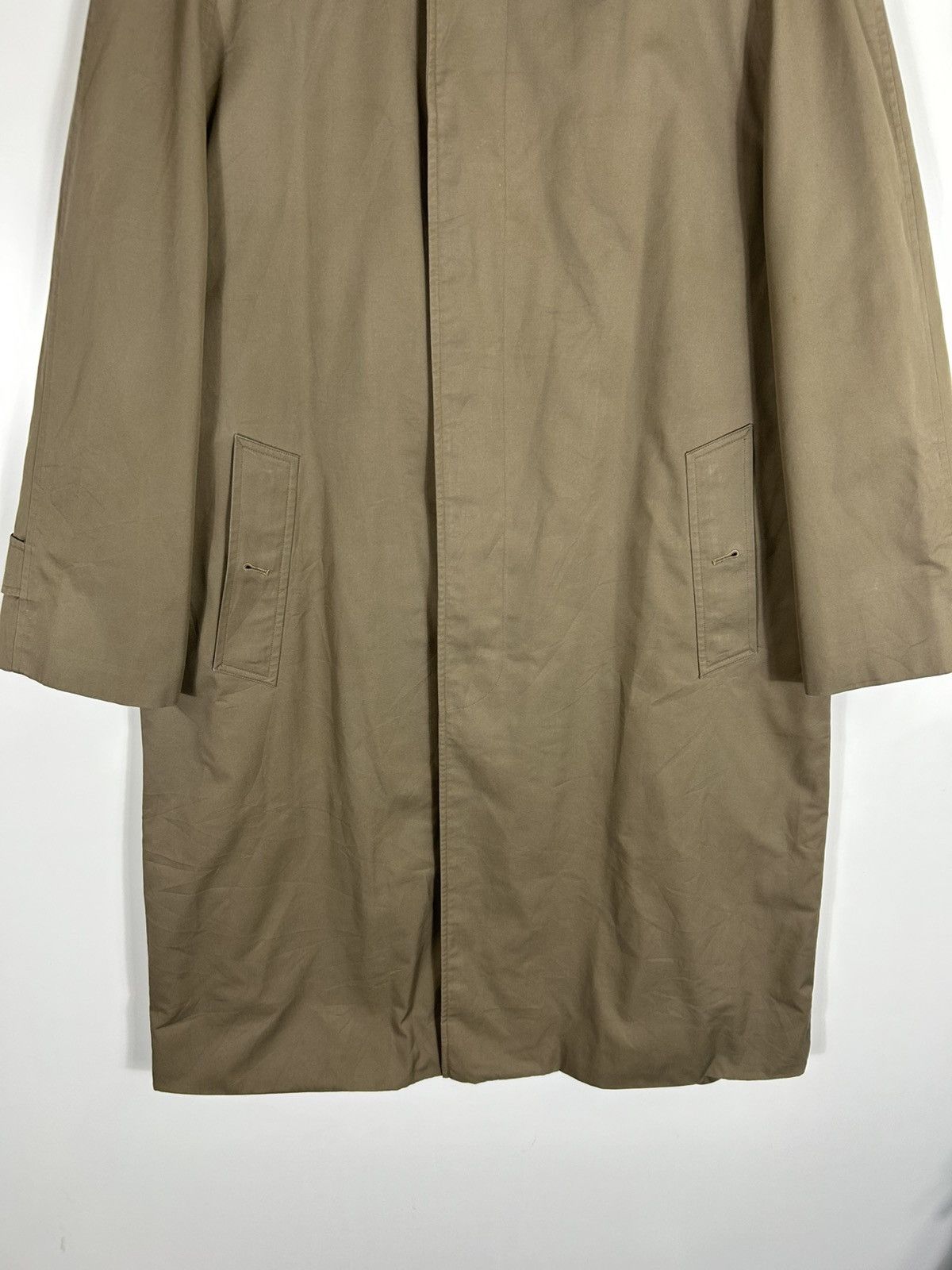 Burberry × Burberry Prorsum 🔥Burberry Button Nova Check Long Coat Jacket Size US M / EU 48-50 / 2 - 6 Thumbnail