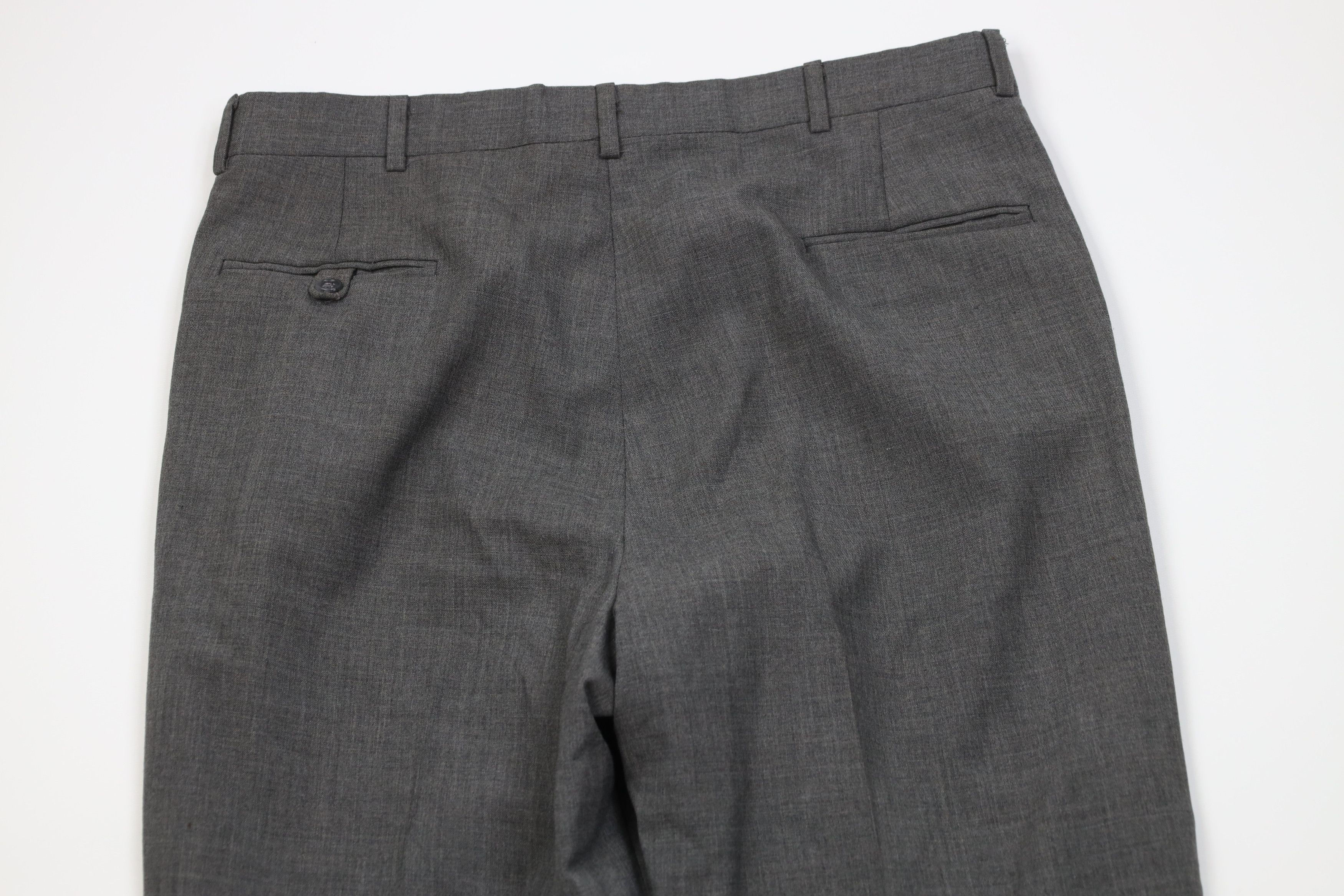 Vintage Vintage 70s Streetwear Chambray Wide Leg Chino Pants USA Size US 36 / EU 52 - 9 Thumbnail