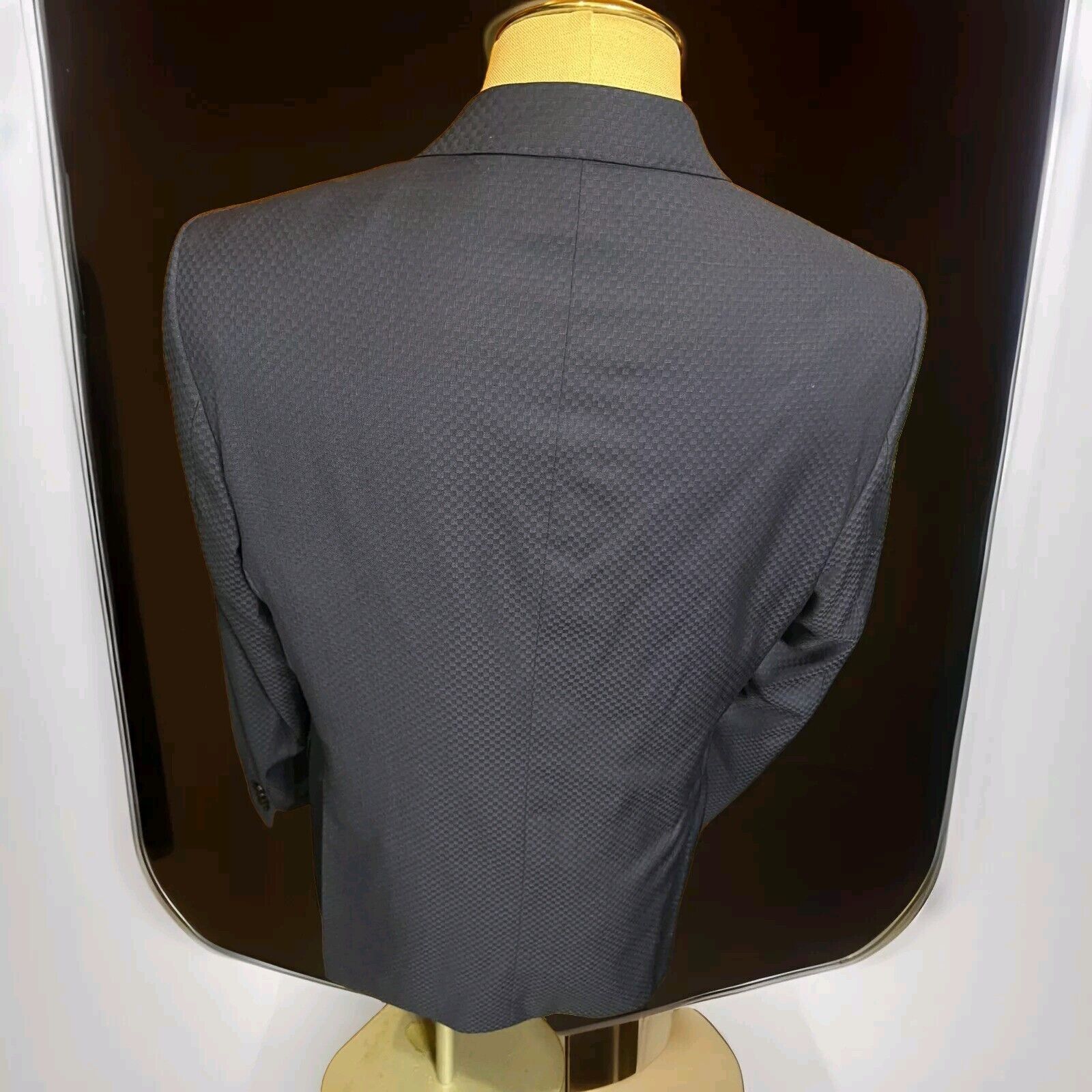 Versace Versace Collection navy blue Wool Blazer Size 42 Size 42R - 3 Thumbnail