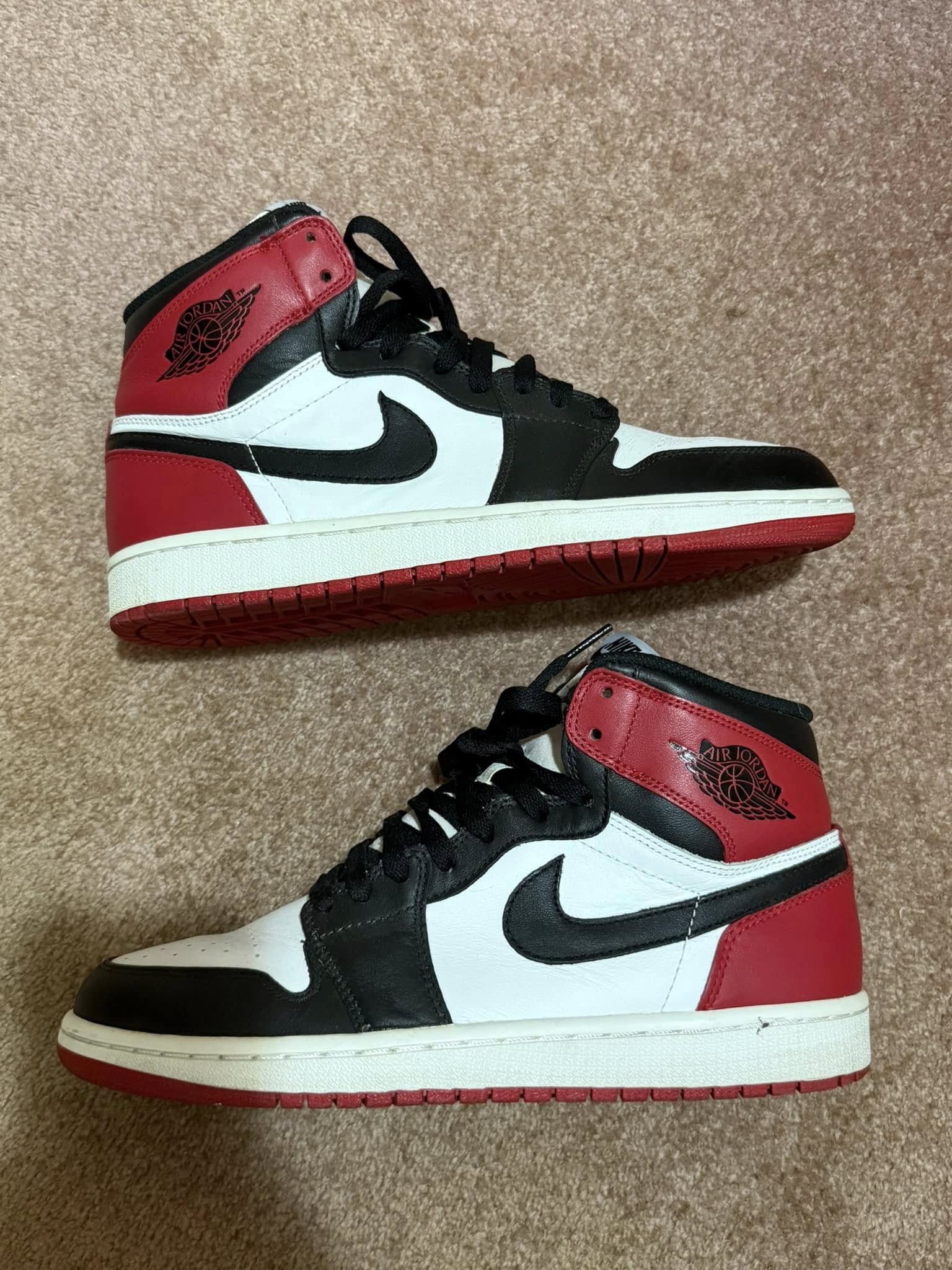 Jordan Brand Air Jordan 1 Black toe 2013 US9 Size US 9 / EU 42 - 1 Thumbnail