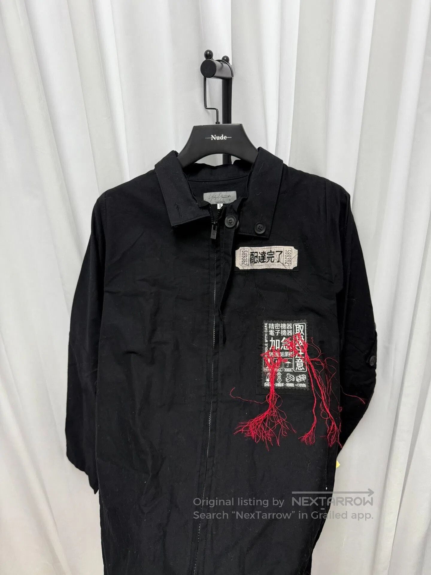 Yohji Yamamoto Yohji Yamamoto Button Jacket Size 3. Size US L / EU 52-54 / 3 - 5 Thumbnail