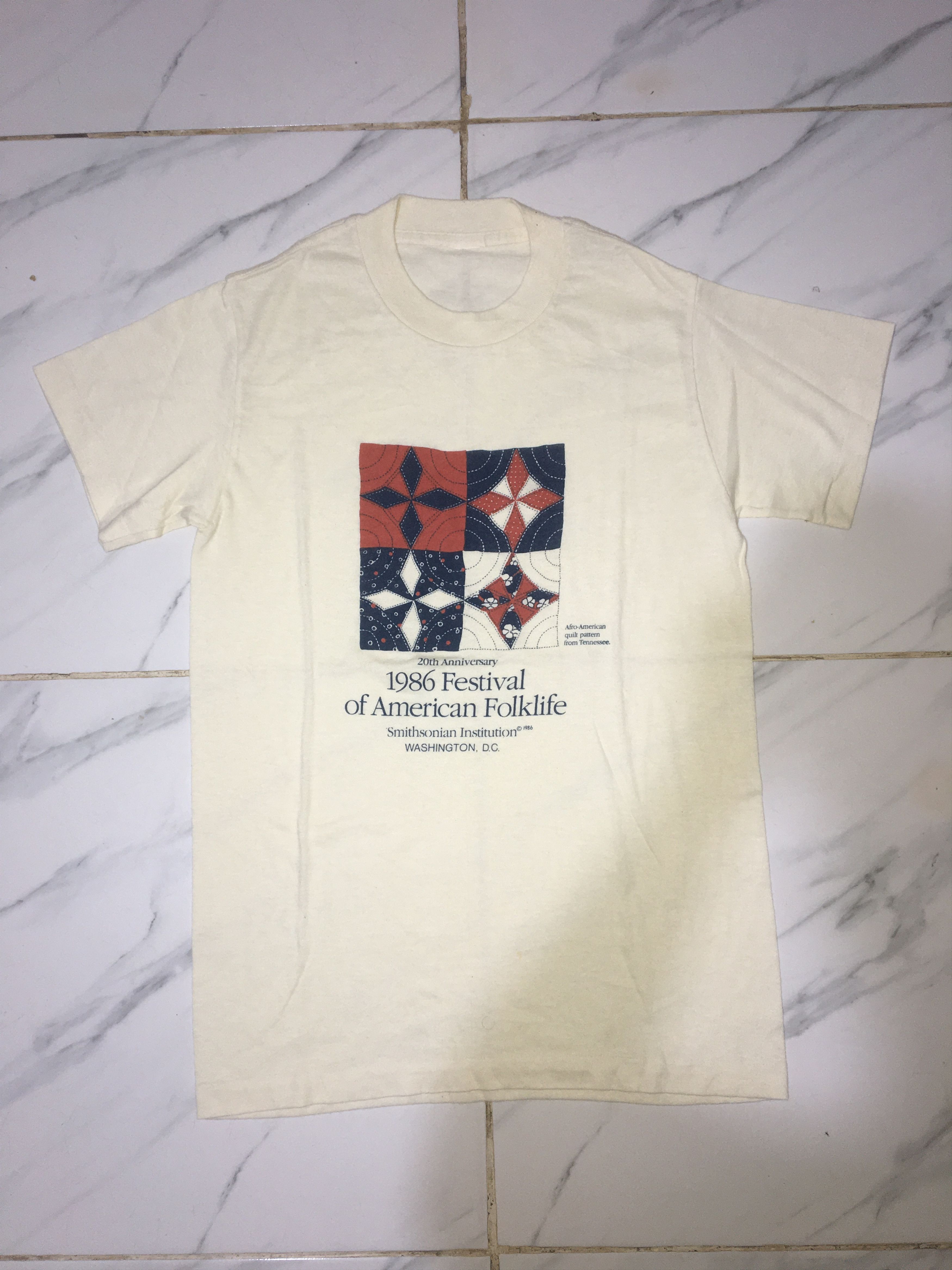 Vintage Vintage 1986 Festival Of American Folklife Shirt Size US S / EU 44-46 / 1 - 1 Thumbnail