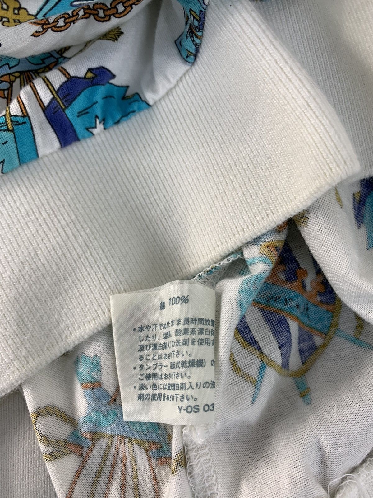 Japanese Brand Munsingwear Over Printed Logo Short Polo Tee T-shirt Size US S / EU 44-46 / 1 - 7 Thumbnail