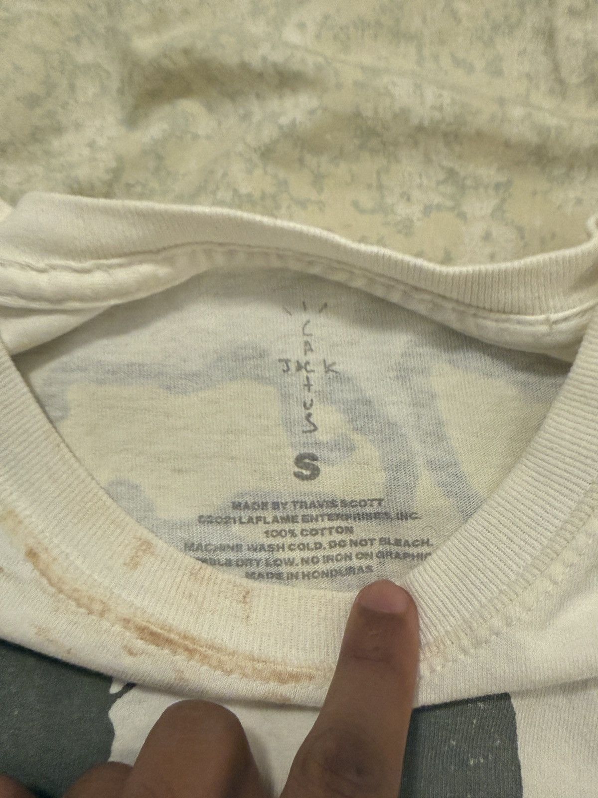 Cactus Plant Flea Market Cactus Jack x Fragment Tee Size US S / EU 44-46 / 1 - 3 Thumbnail