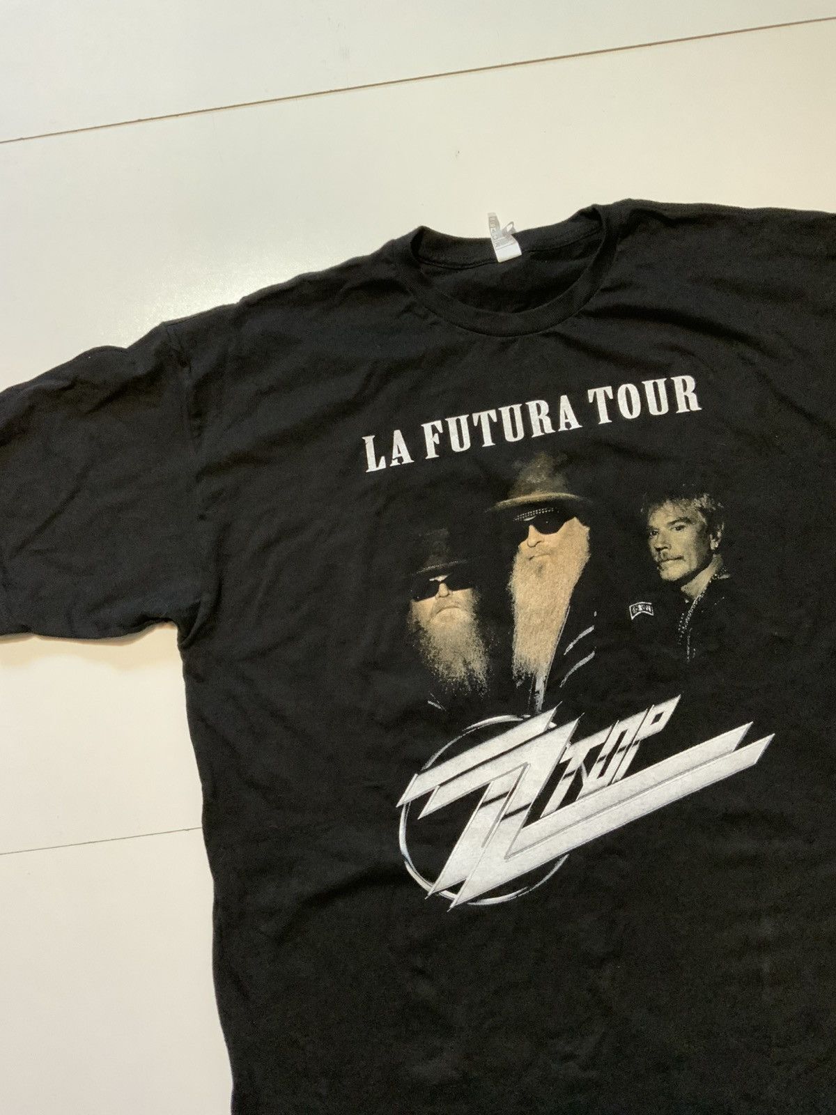 Band Tees ZZ Top La Futura Tour Greek Theatre The Baddest Band TShirt Size US XL / EU 56 / 4 - 3 Thumbnail