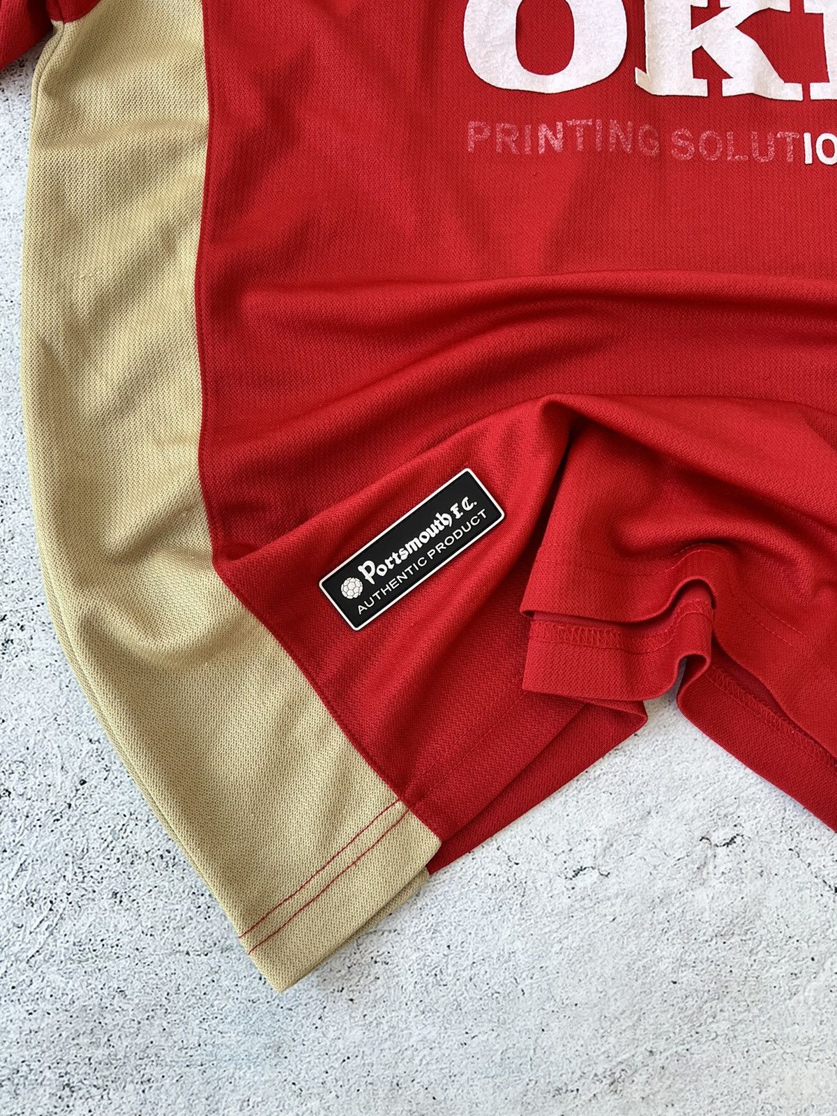 Vintage 🩸RARE🩸 Jako Portsmouth 2005/2006 Vintage Jersey Size US M / EU 48-50 / 2 - 5 Thumbnail