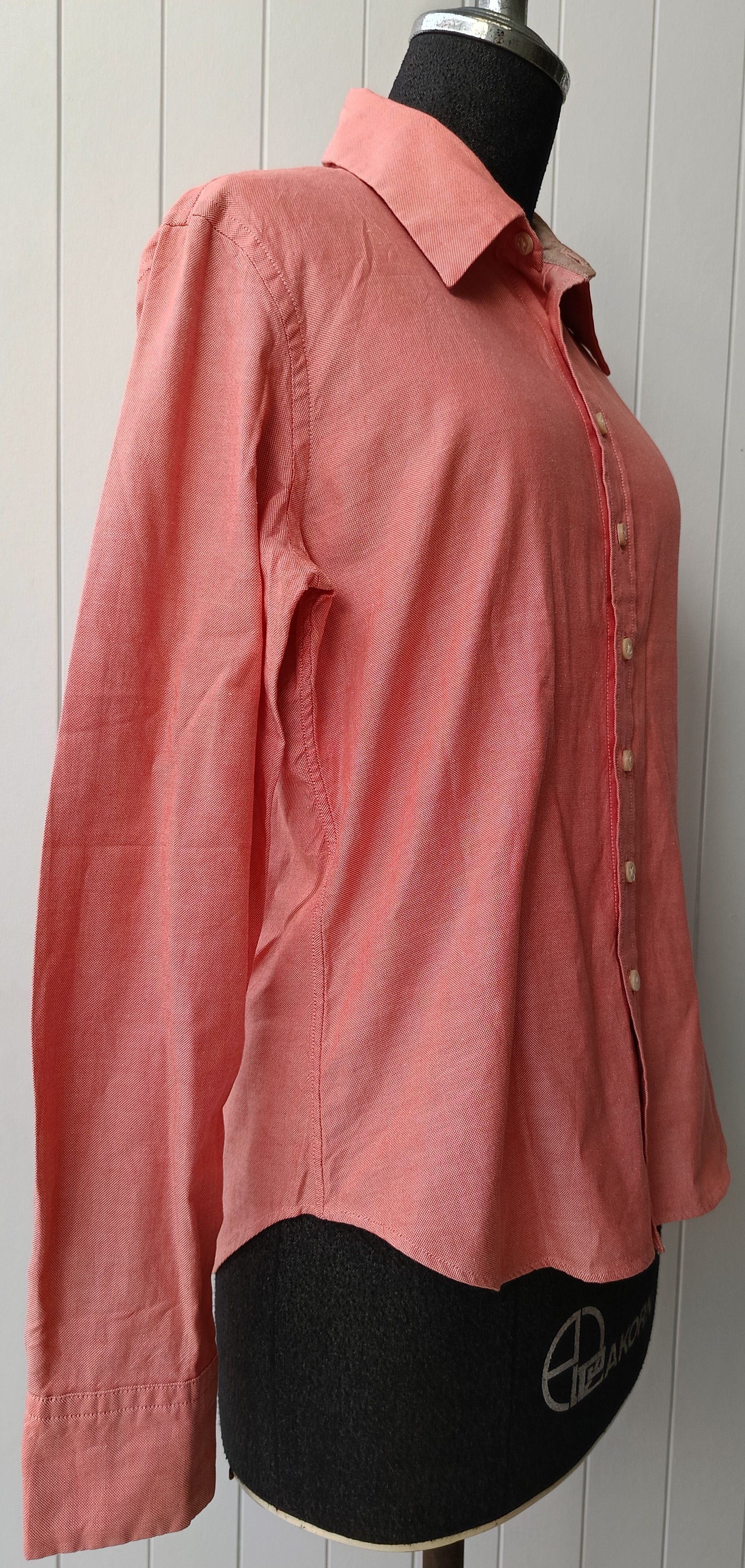 45rpm 45RPM studio by R 3 Japan solid plain red ladies slim shirt Size M / US 6-8 / IT 42-44 - 8 Thumbnail
