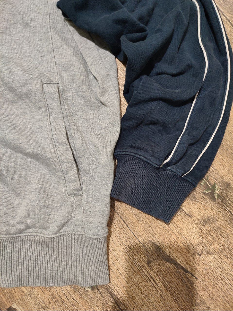 Nike Vintage Y2K Nike Faded Gray Navy Full-Zip Hoodie XL size Size US XL / EU 56 / 4 - 7 Thumbnail