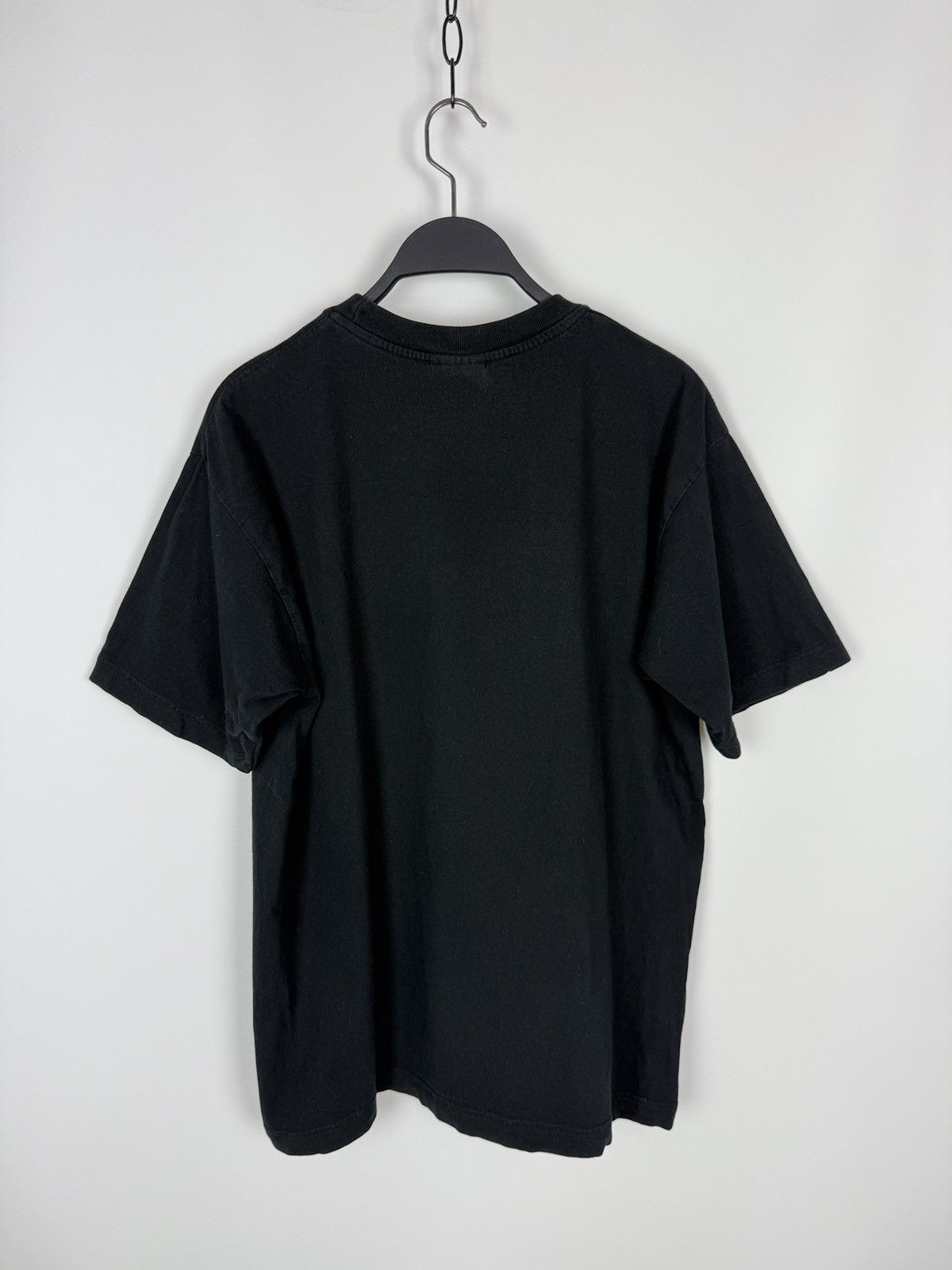 Vintage 2000s Vintage Whale Black Blank T-Shirt Size US M / EU 48-50 / 2 - 3 Thumbnail