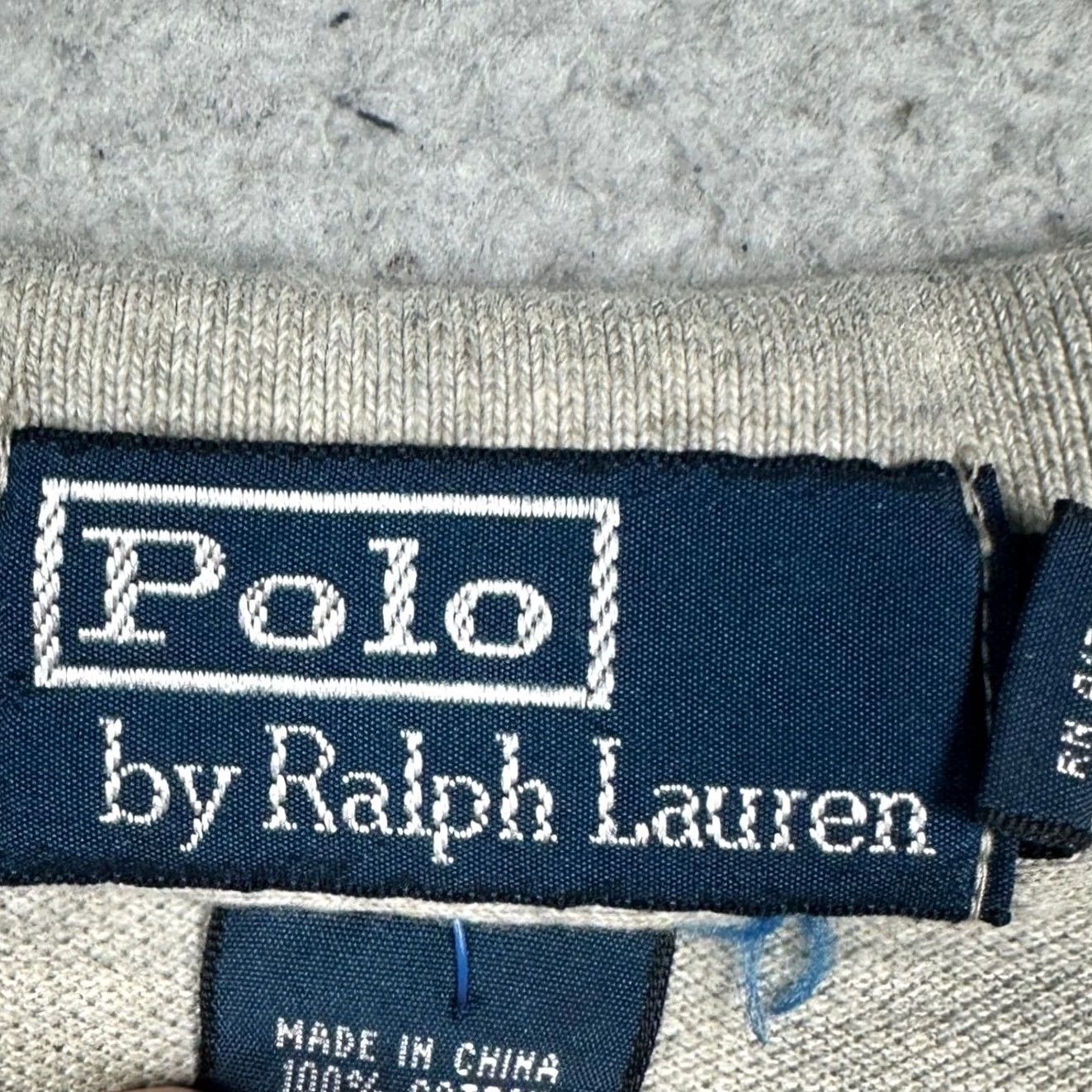 Polo Ralph Lauren Ralph Lauren Polo Shirt Mens Large Gray Striped Polo with Green Pony Embroidery EUC Short Sleeve Shirt Baseball Style? Size US L / EU 52-54 / 3 - 4 Thumbnail
