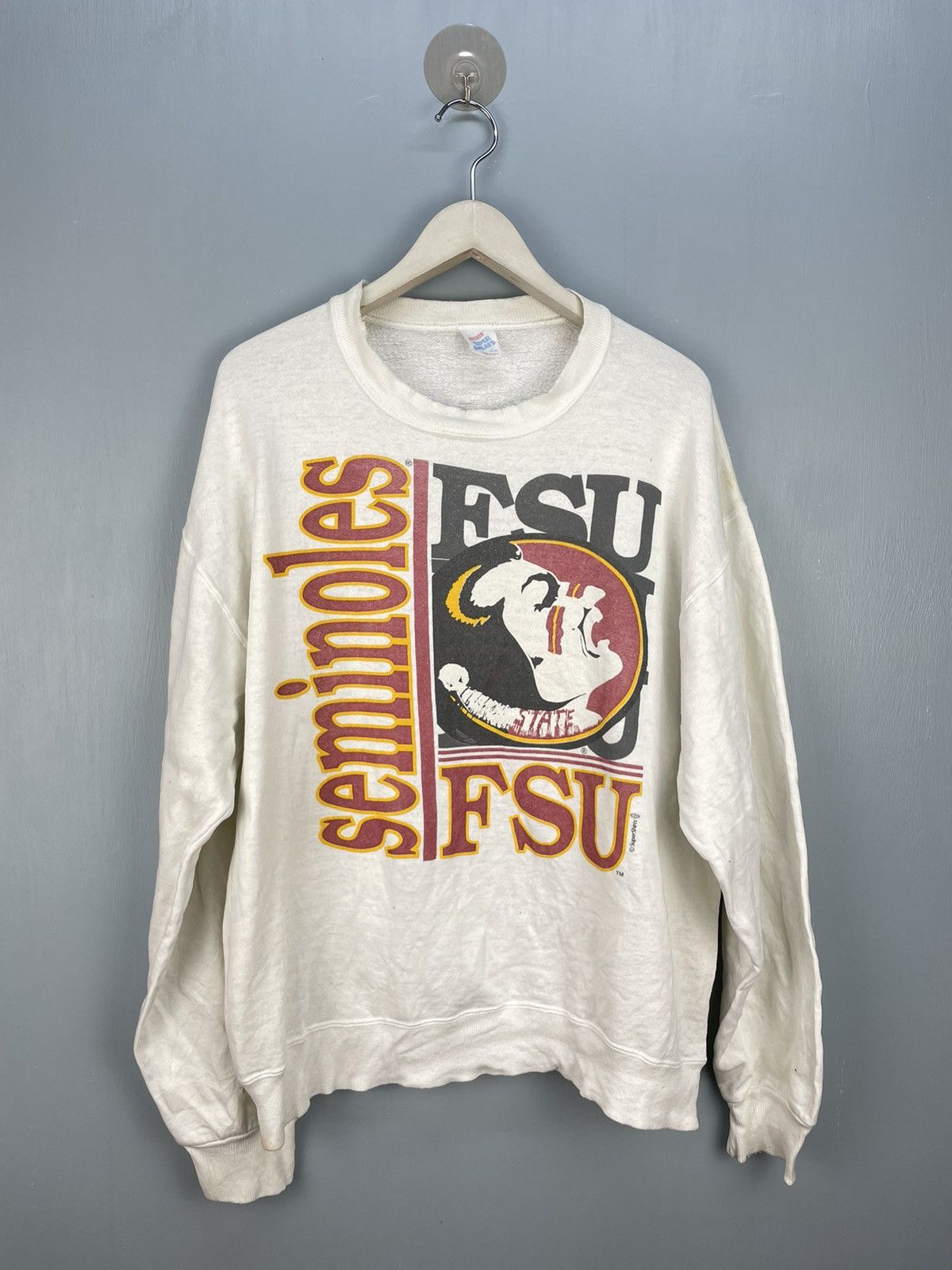 NCAA Vintage 90s Florida State University FSU Seminoles Size US L / EU 52-54 / 3 - 1 Thumbnail