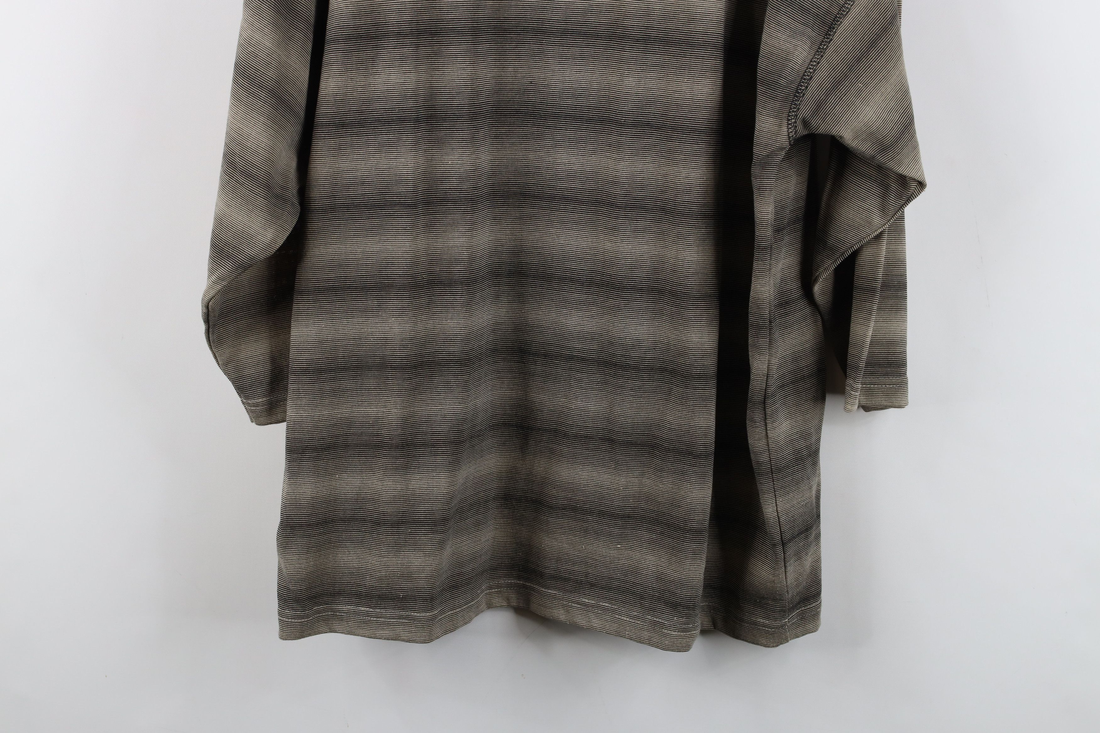 Vintage Vintage 90s Bugle Boy Striped Baggy Fit 3/4 Sleeve T-Shirt Size US L / EU 52-54 / 3 - 12 Thumbnail