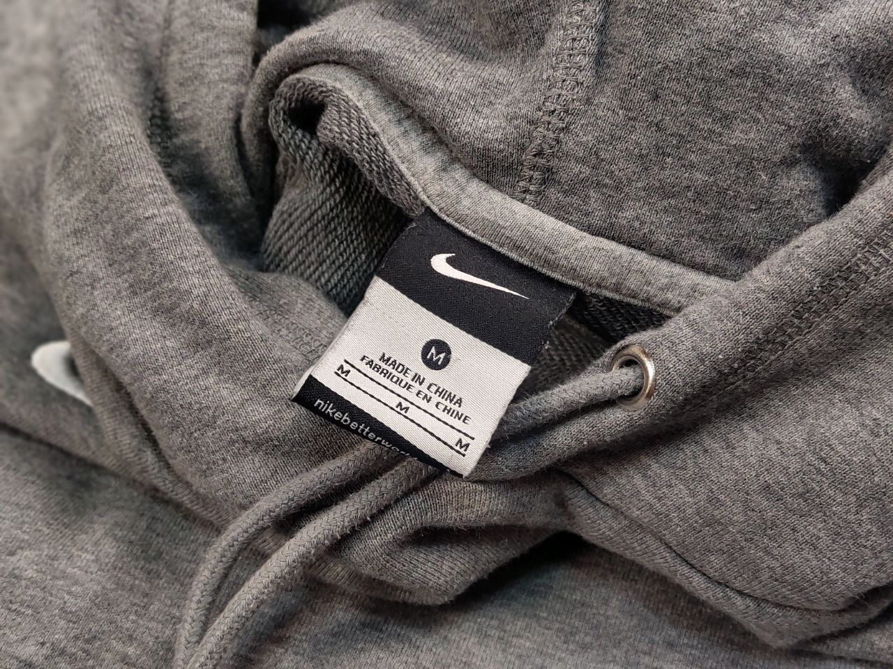 Nike Vintage Nike x Manchester United Logo Gray Hoodie Size US M / EU 48-50 / 2 - 16 Thumbnail