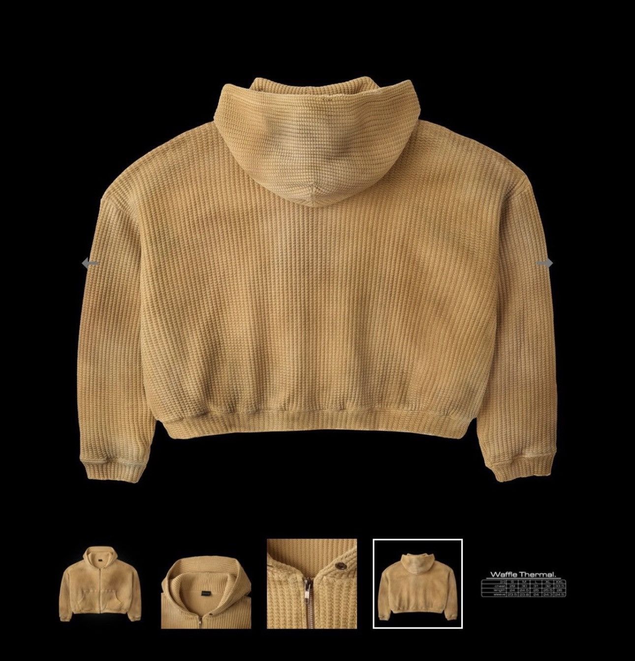 The GV Gallery THE GV GALLERY WAFFLE THERMAL Size US S / EU 44-46 / 1 - 2 Thumbnail